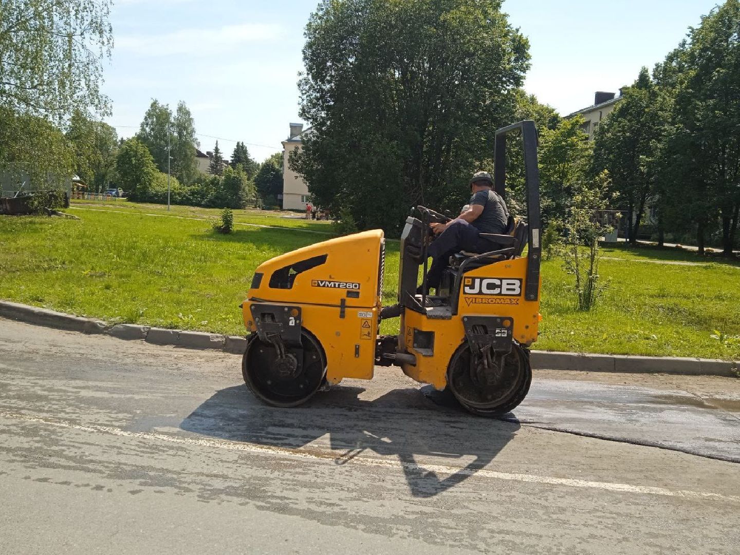 городской округ восход, благоустройство, дороги, ямочный ремон,