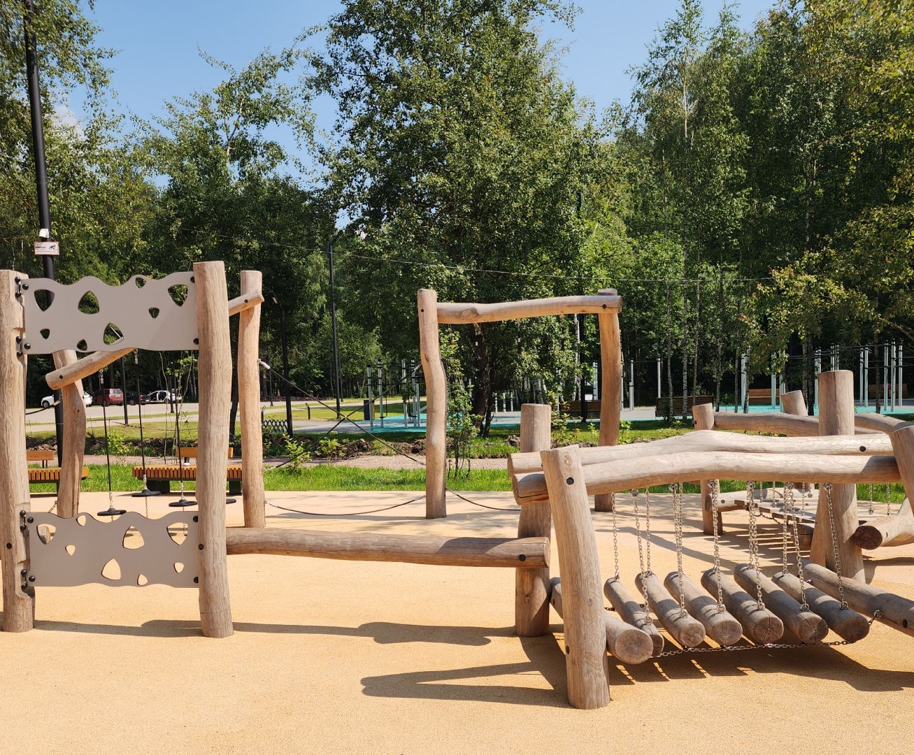 Благоустройство , Супоневский лесопарк , Отдых в Звенигороде , Туризм ,