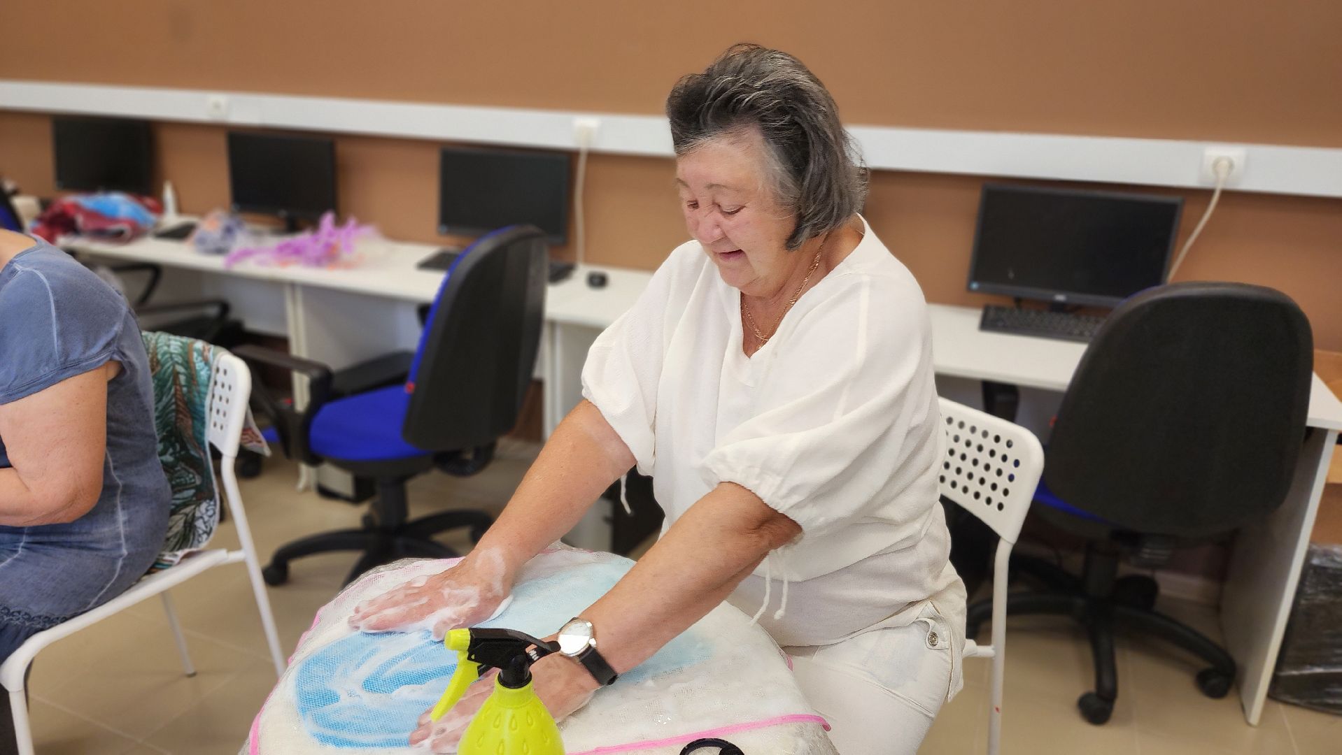 солнечногорск, активное долголетие, мокрое валяние, солнечногорский оберег,
