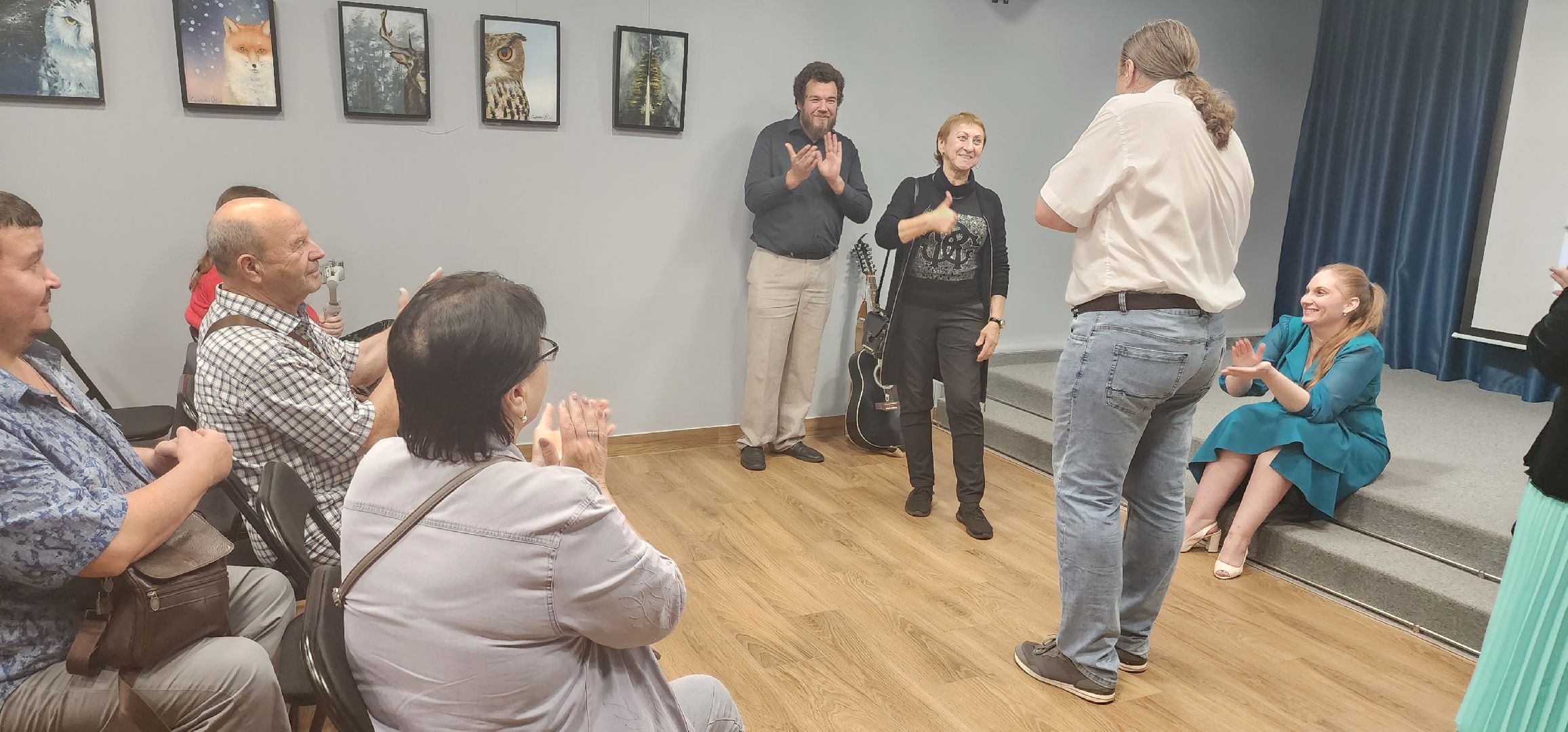 долгопрудный, высоцкий, день памяти высоцкого, библиотека, читатели , гитара,