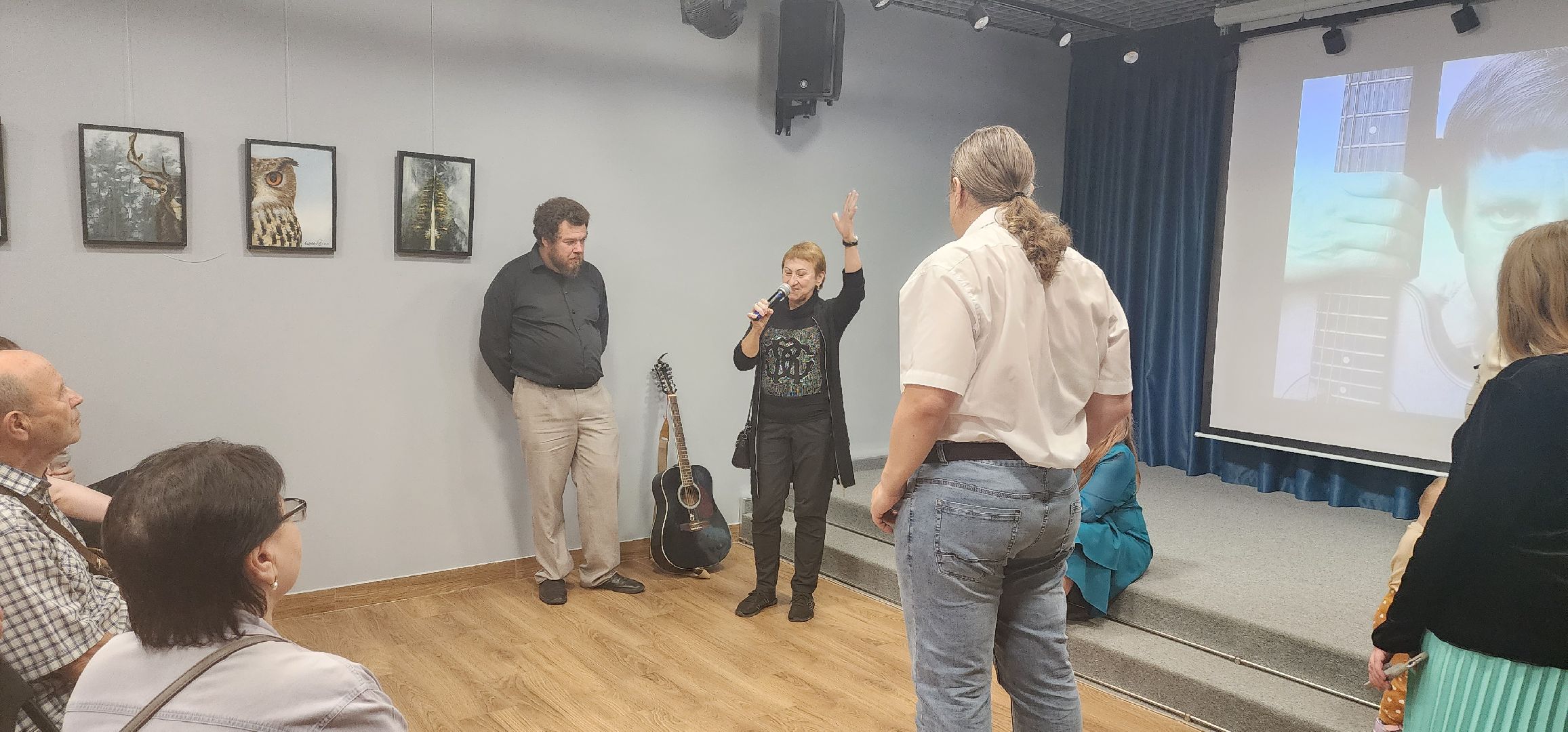 долгопрудный, высоцкий, день памяти высоцкого, библиотека, читатели , гитара,