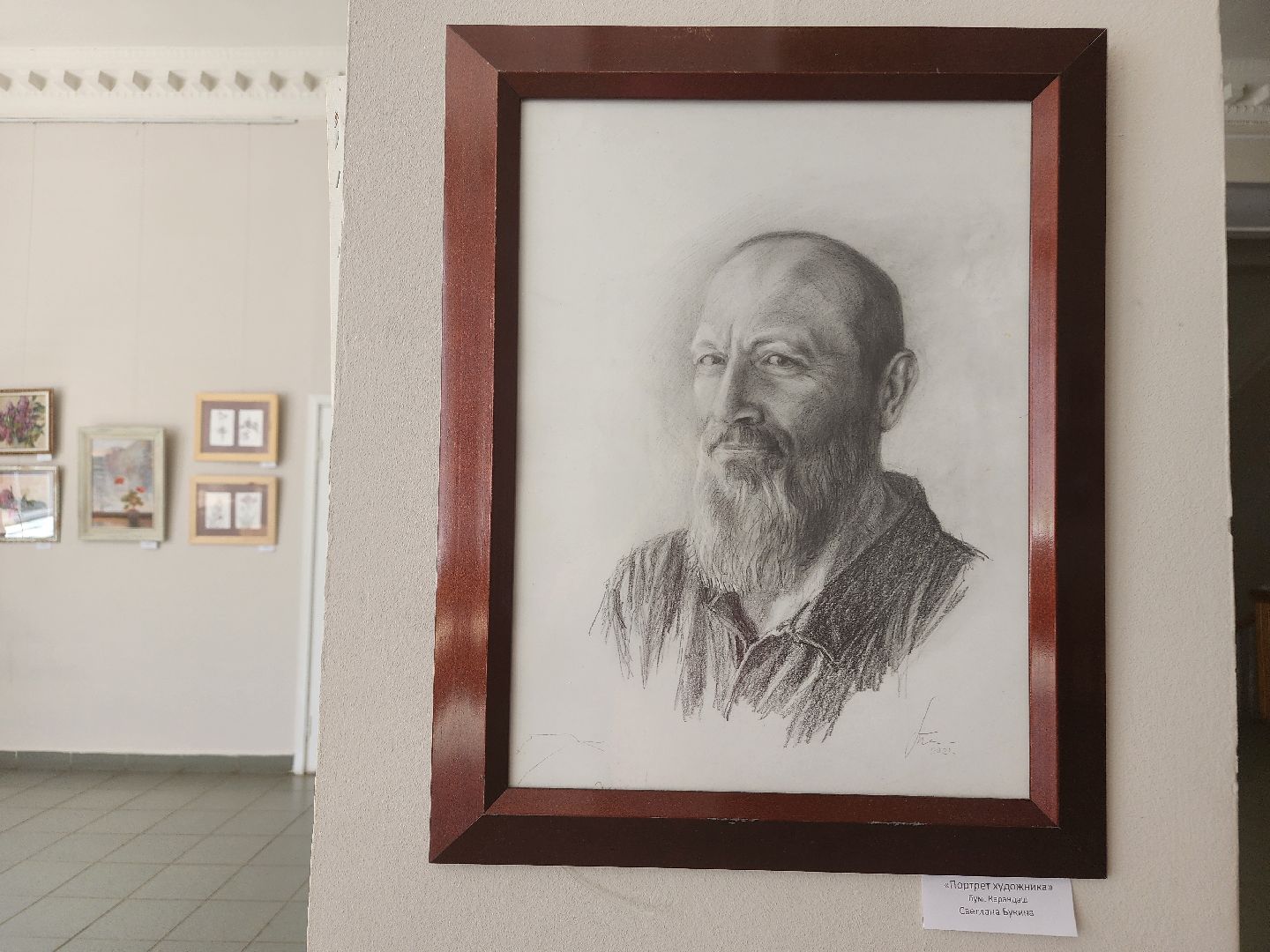 фрязино, художественная выставка, художник, живопись, открытие выставки,