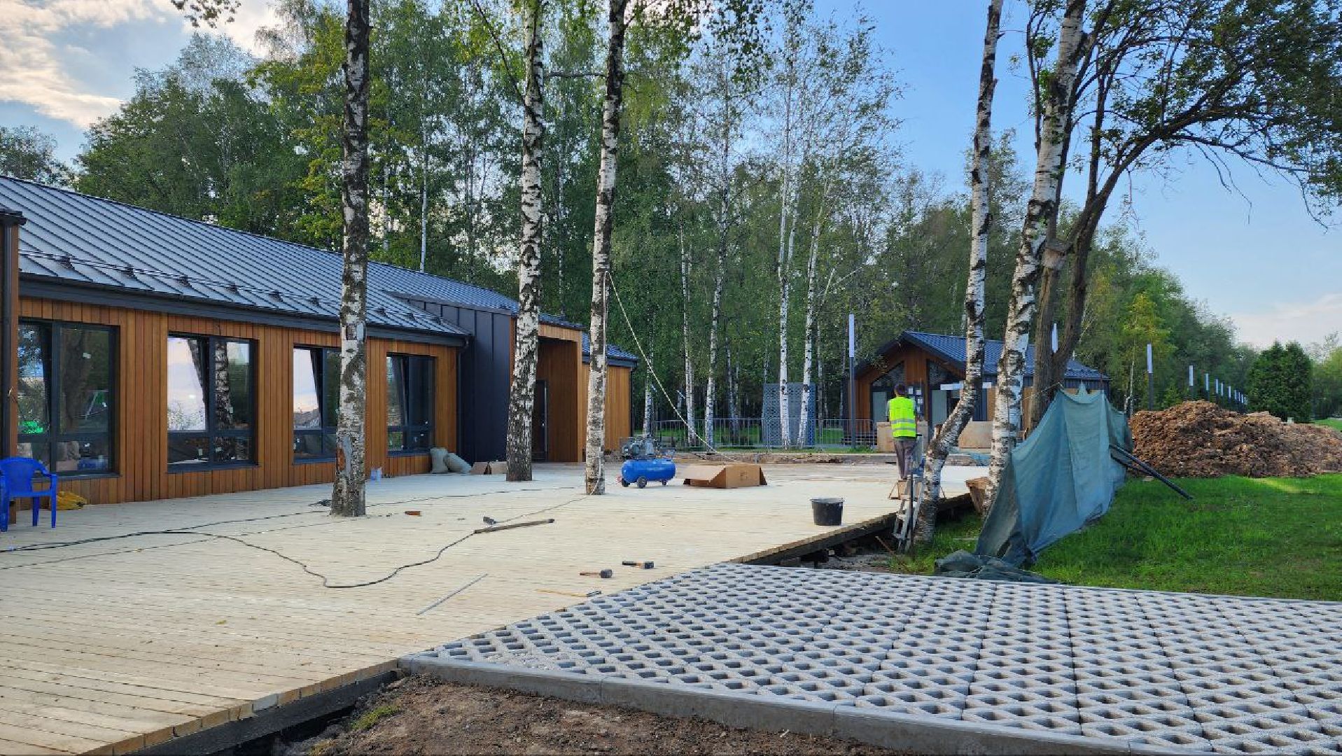 Летняя веранда , Кафе в парке, Центральный парк, Лобня,