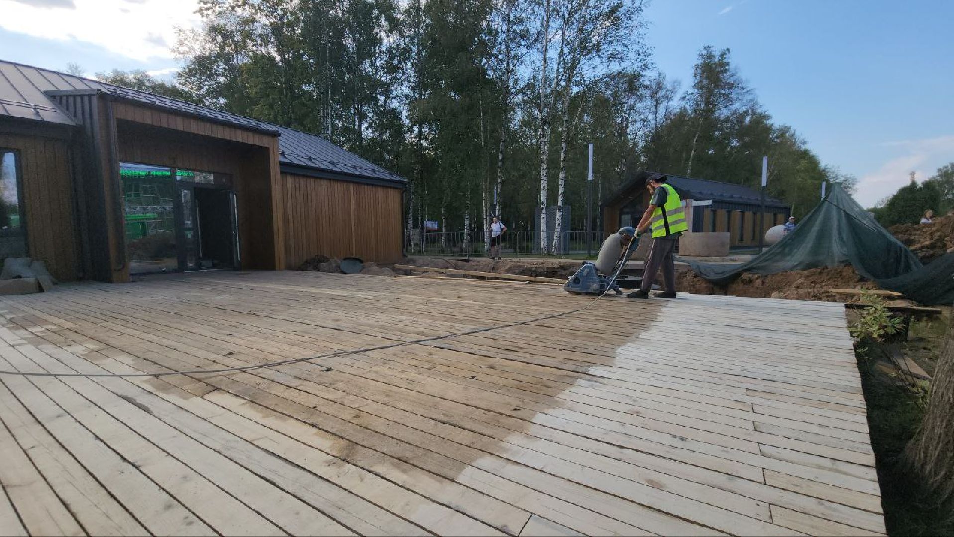 Летняя веранда , Кафе в парке, Центральный парк, Лобня,