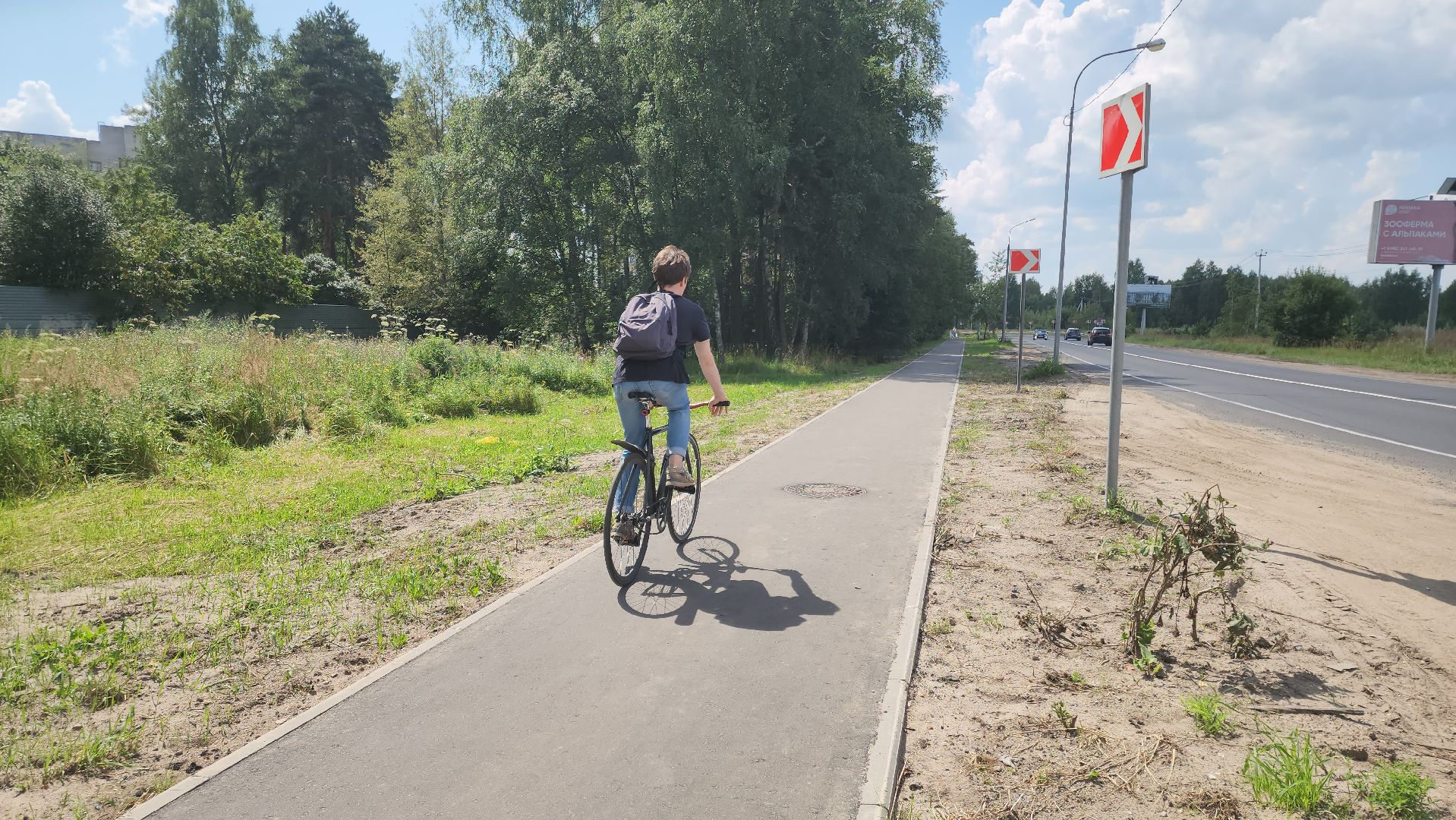 Черноголовка, Благоустройство, Пешеходная дорога,