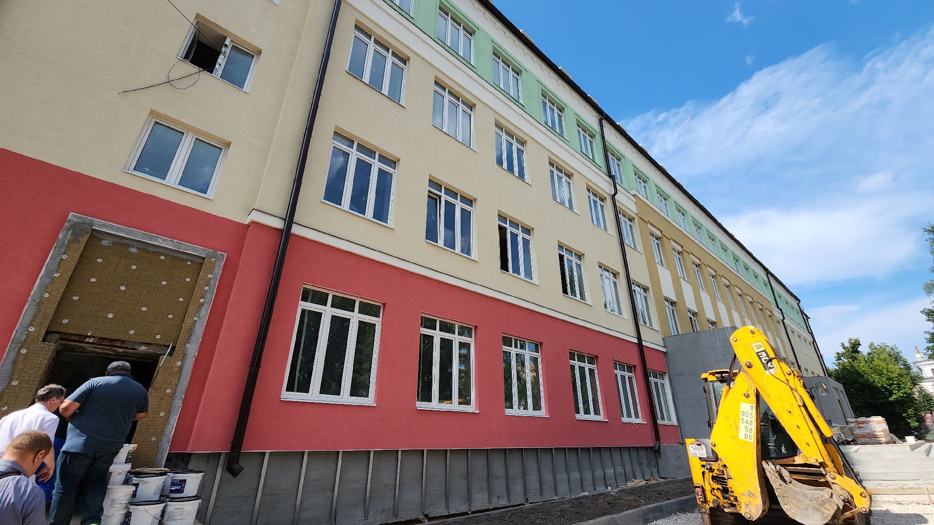 серпухов, подмосковье, капремонт школы,