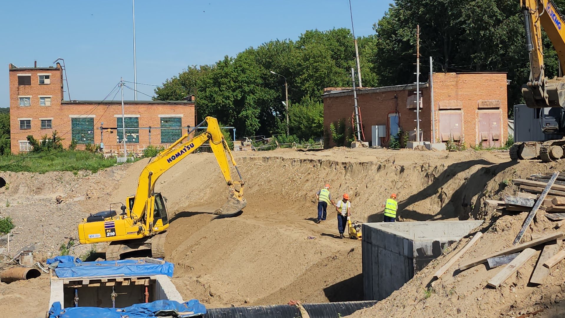 серпухов, городские очистные, реконструкция очистных сооружений, экология,
