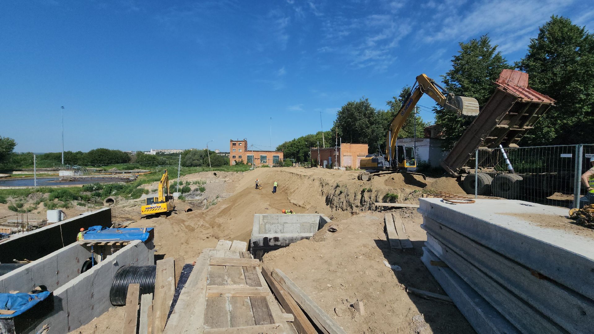 серпухов, городские очистные, реконструкция очистных сооружений, экология,