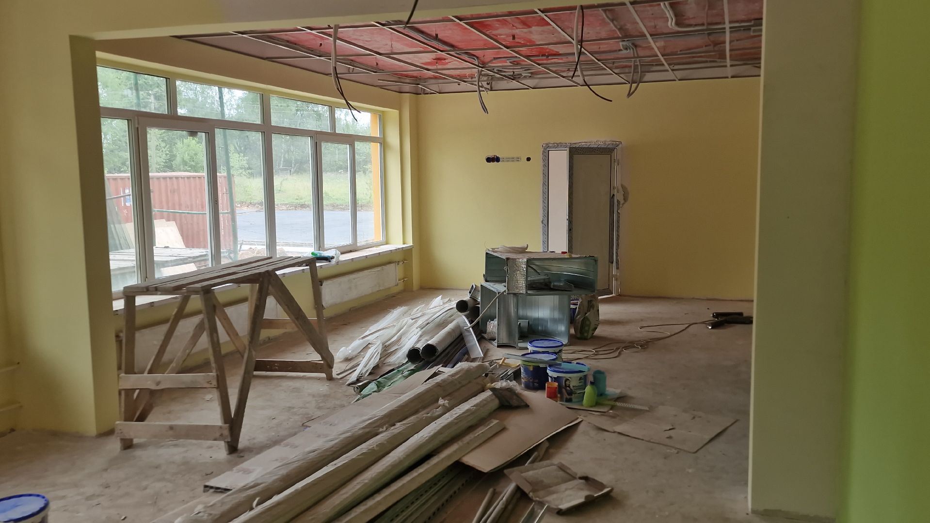 серпухов, капитальный ремонт детского сада, деревня васильевское, детский сад василек,