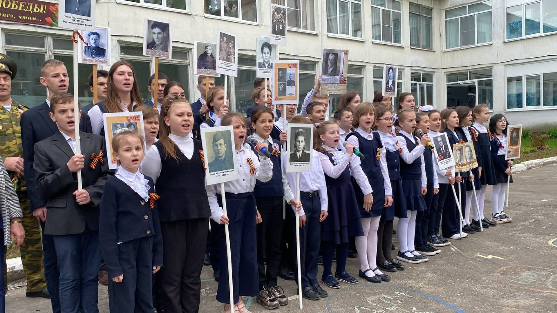 Коломна, линейка, 9мая