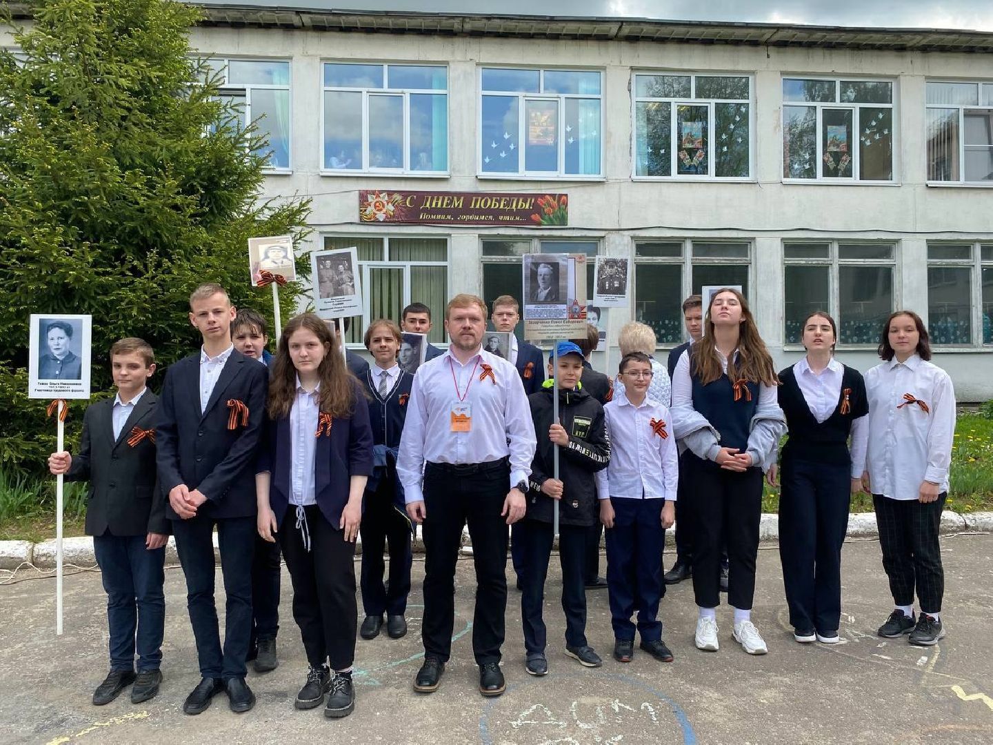 Коломна, линейка, 9мая