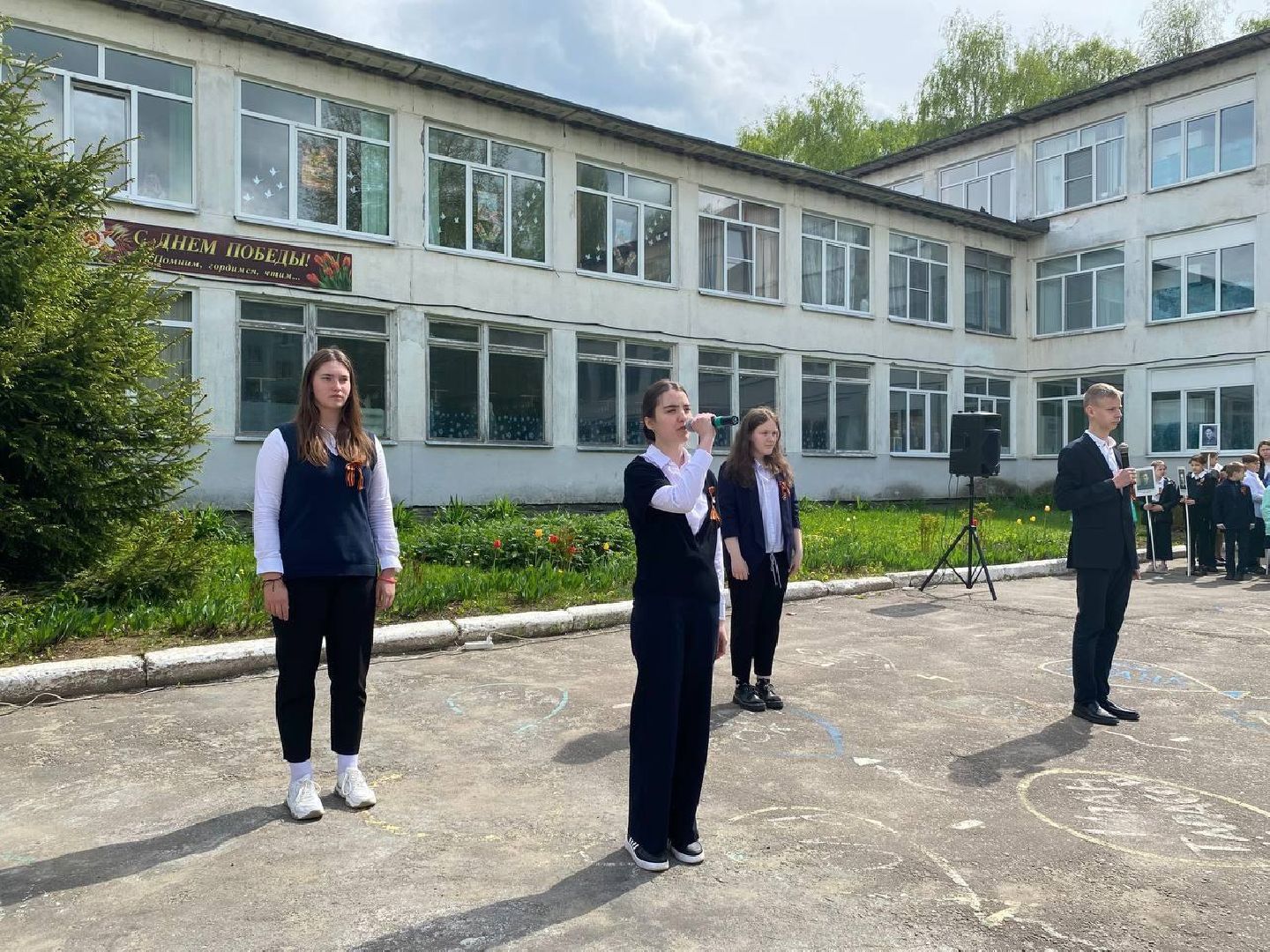 Коломна, линейка, 9мая