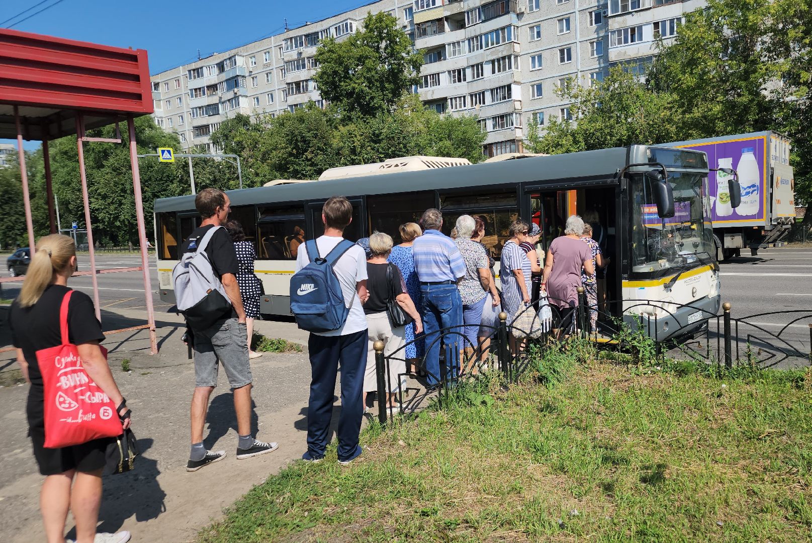 сезонный маршрут автобуса , орехово-зуево,транспорт,