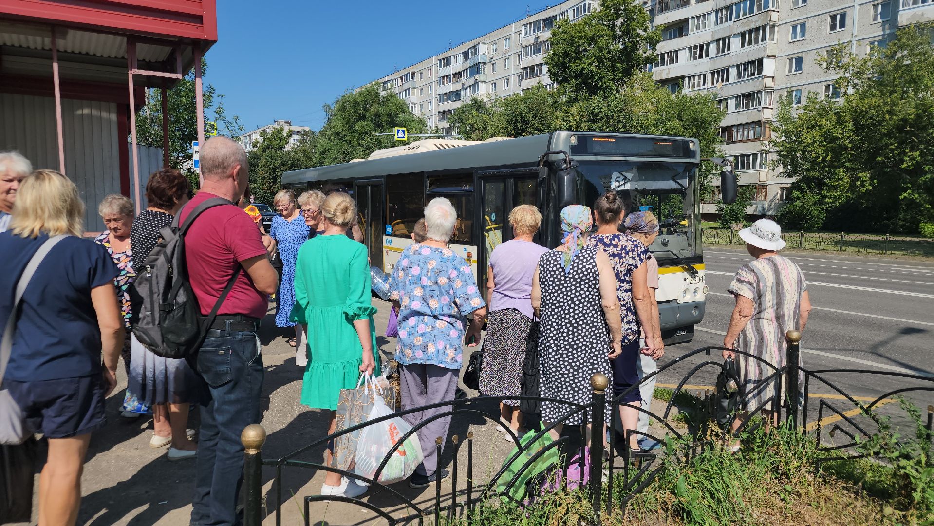 сезонный маршрут автобуса , орехово-зуево,транспорт,