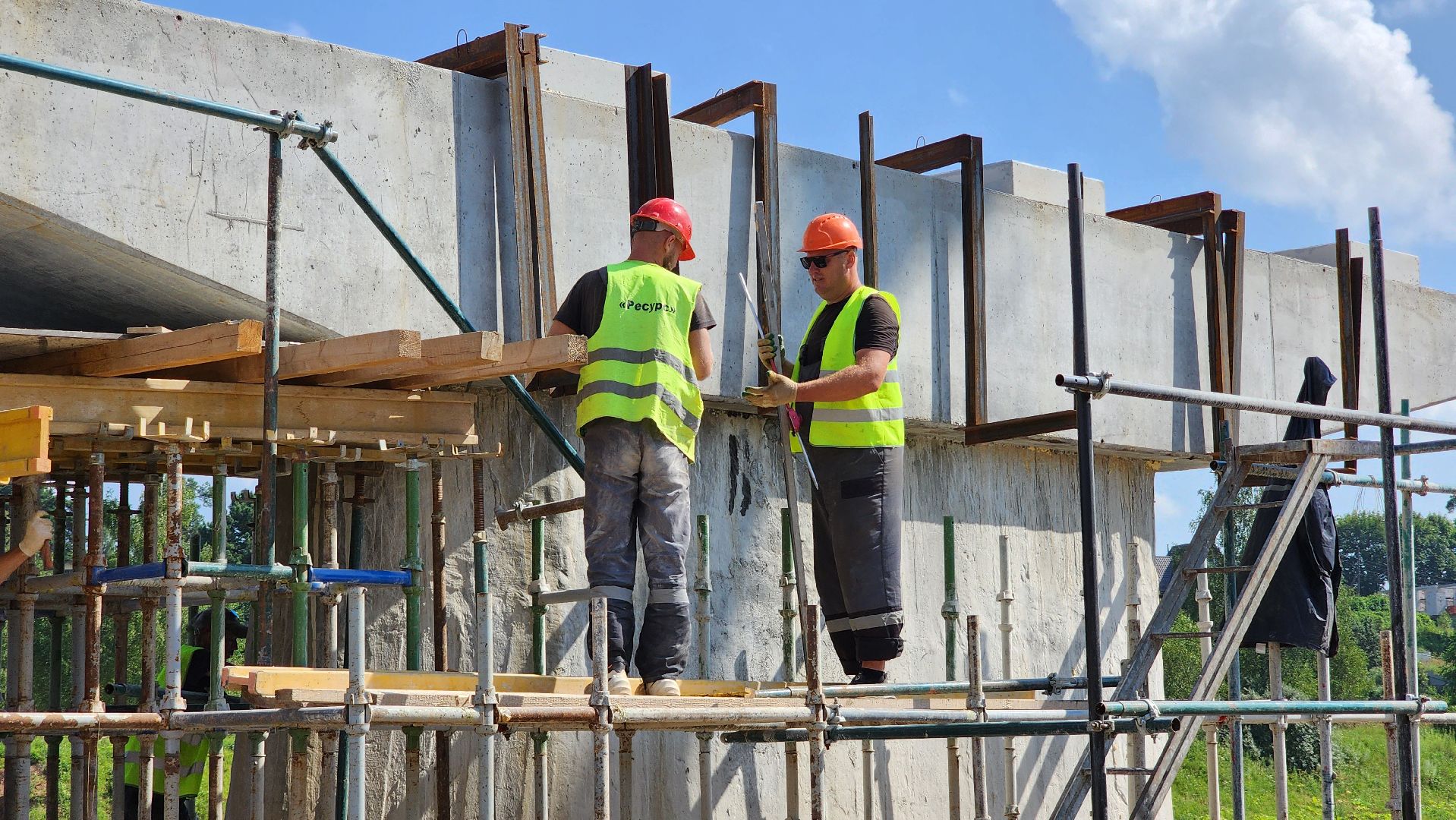 Руза, Поречье , Ремонт моста, Дороги,