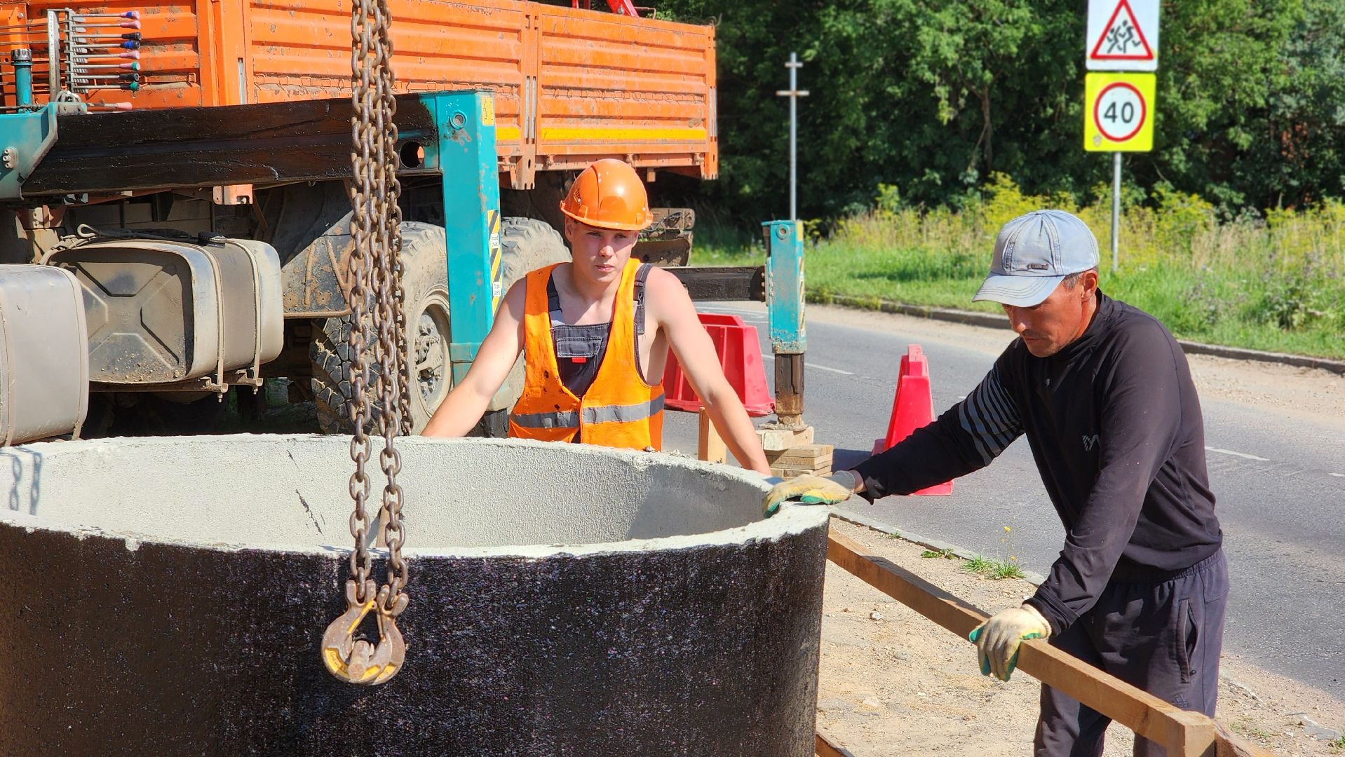 волоколамск, дороги подмосковья, ремонт путепровода,