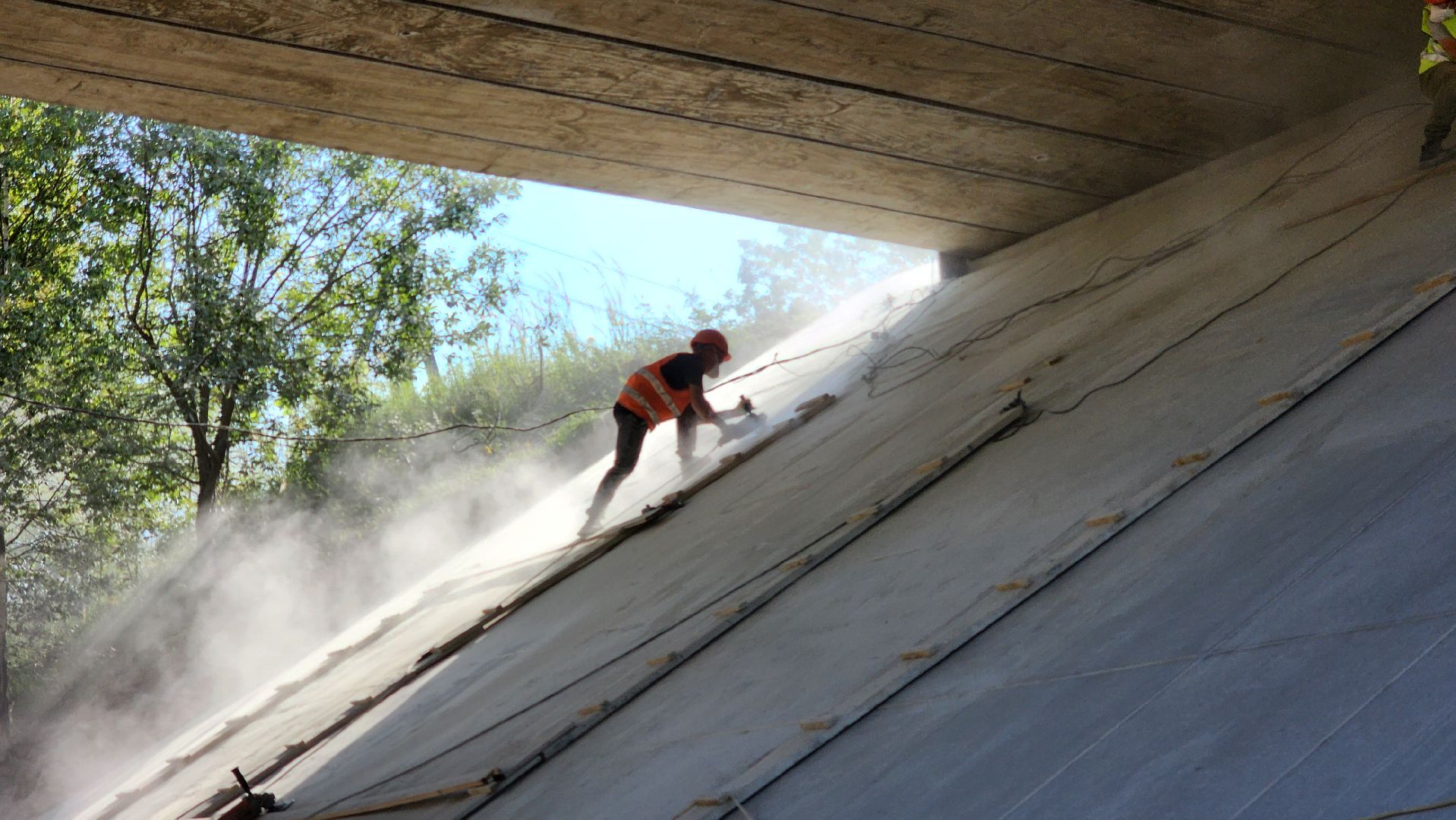 волоколамск, дороги подмосковья, ремонт путепровода,