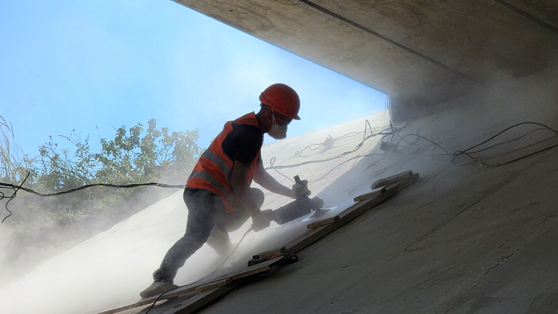 волоколамск, дороги подмосковья, ремонт путепровода,