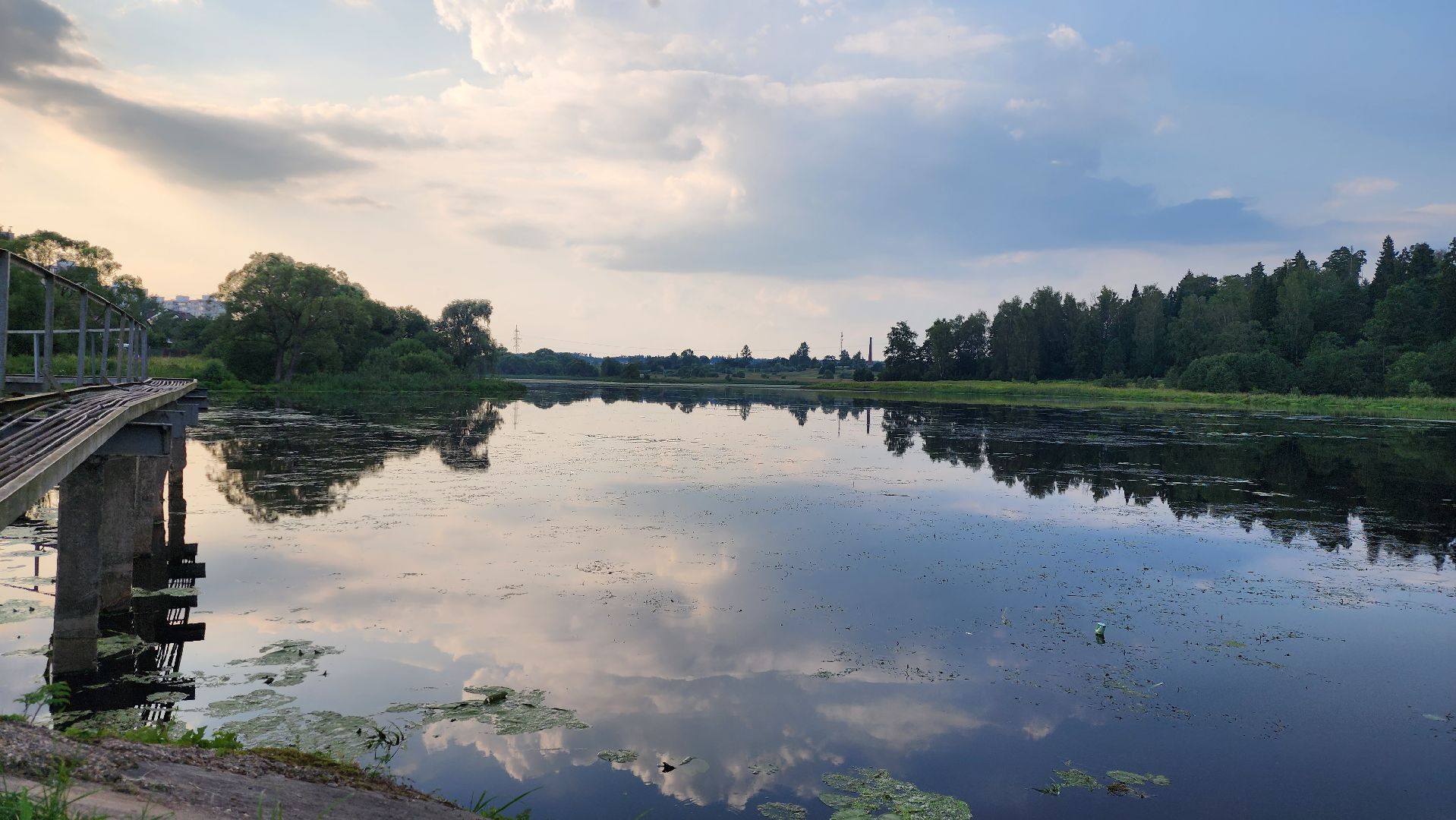 истра, экология, очистка водоема,