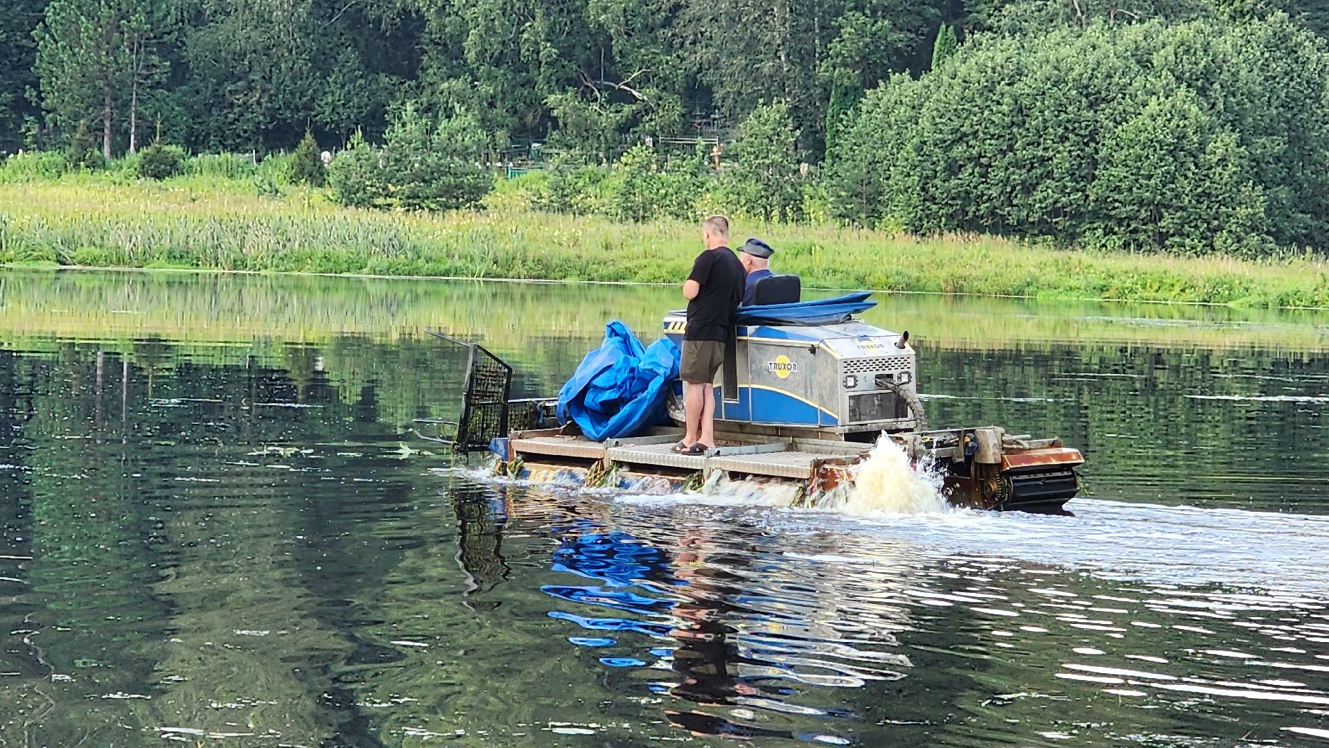 истра, экология, очистка водоема,