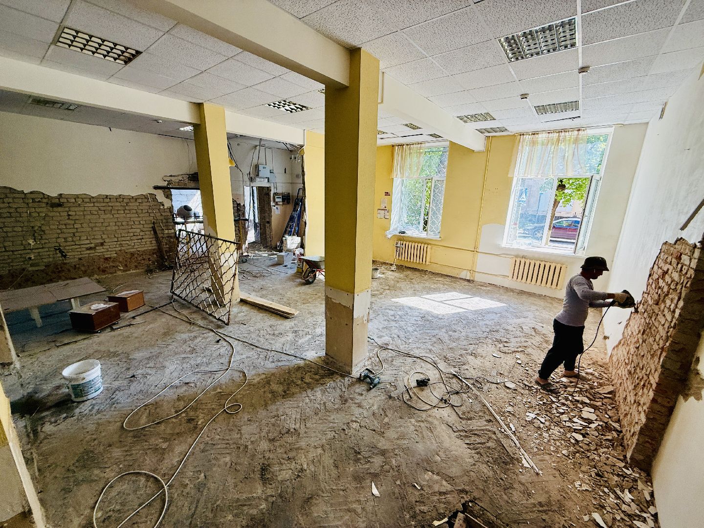 раменское, библиотека, ремонт библиотеки, капитальный ремонт,