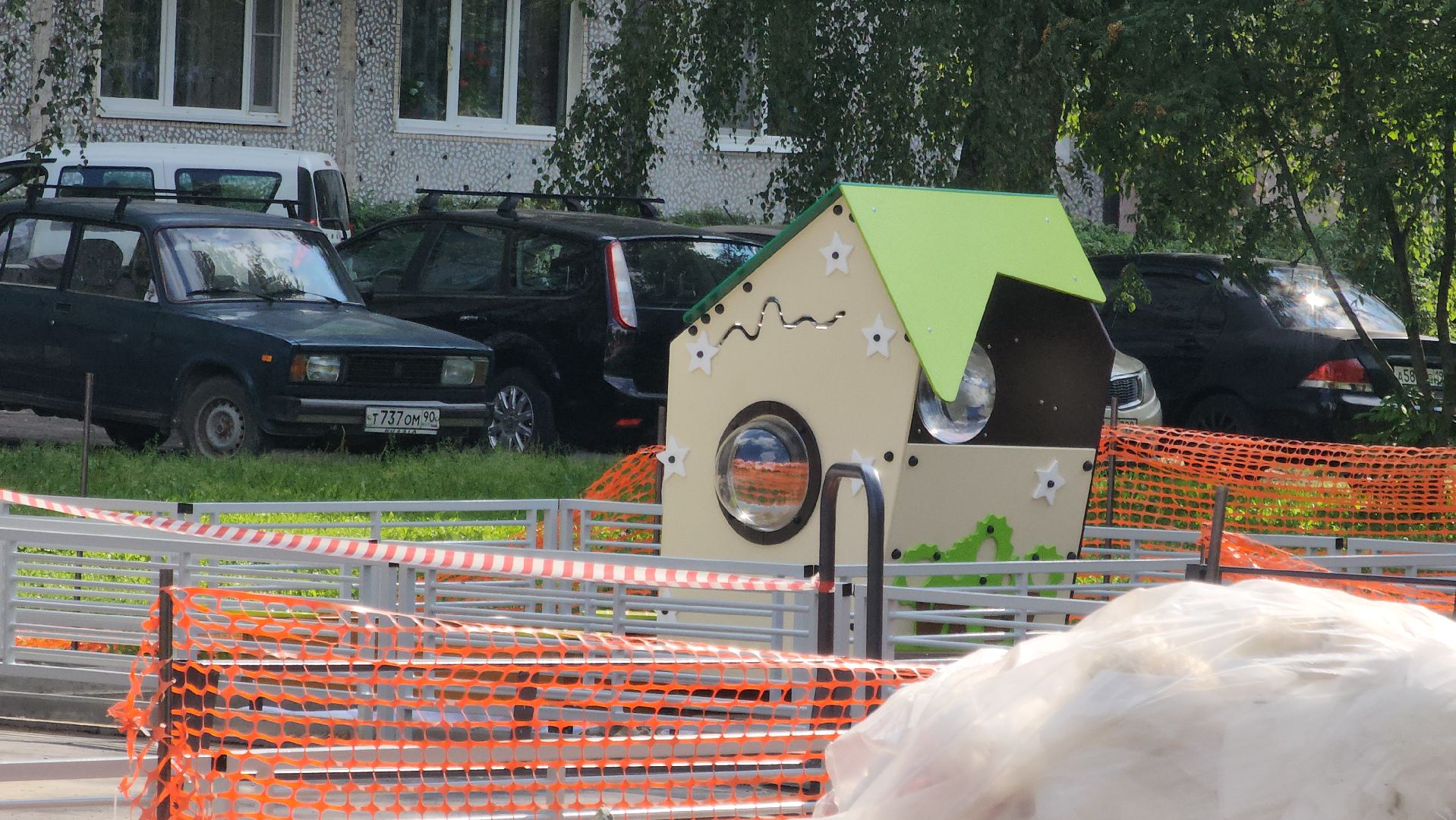 павловский посад, детская площадка , строительство,