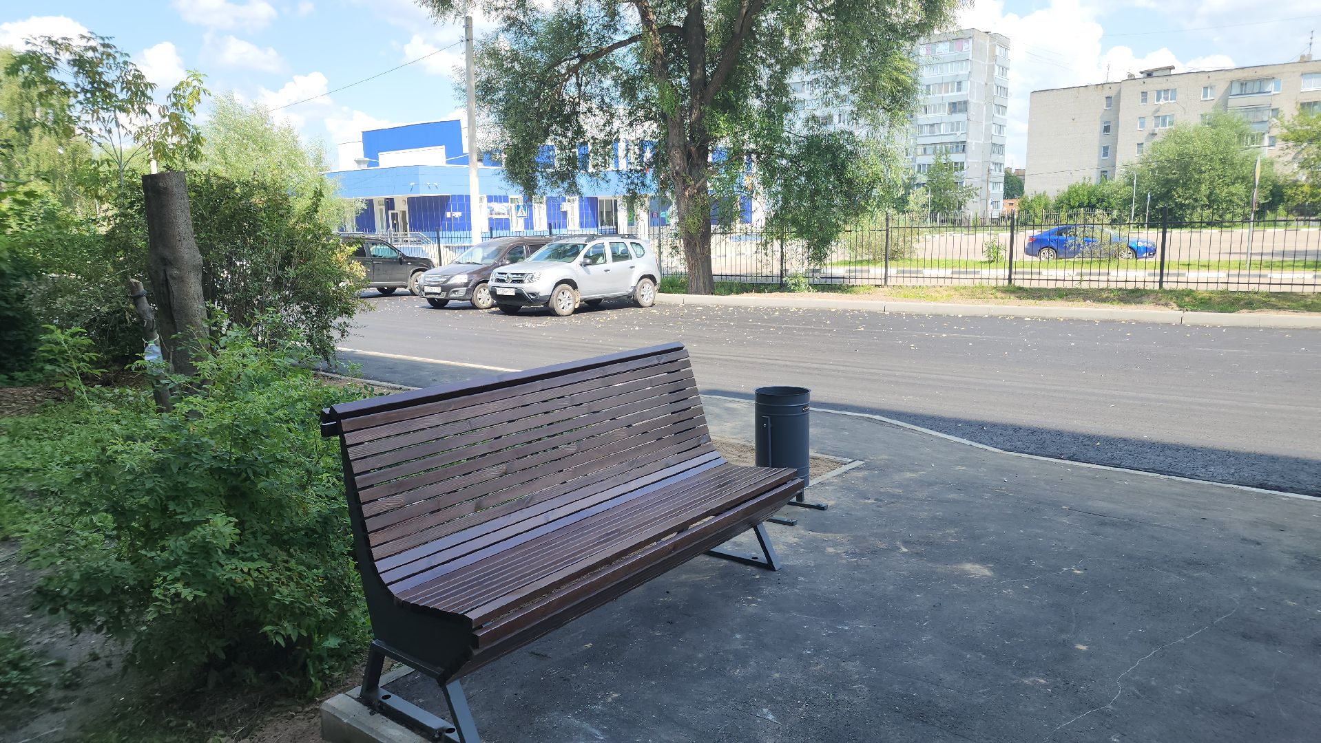 благоустройство дворов, орехово-зуевский округ, дрезна,