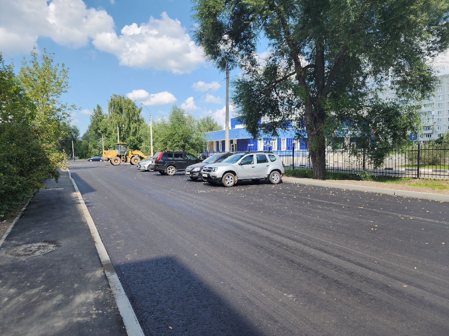 благоустройство дворов, орехово-зуевский округ, дрезна,