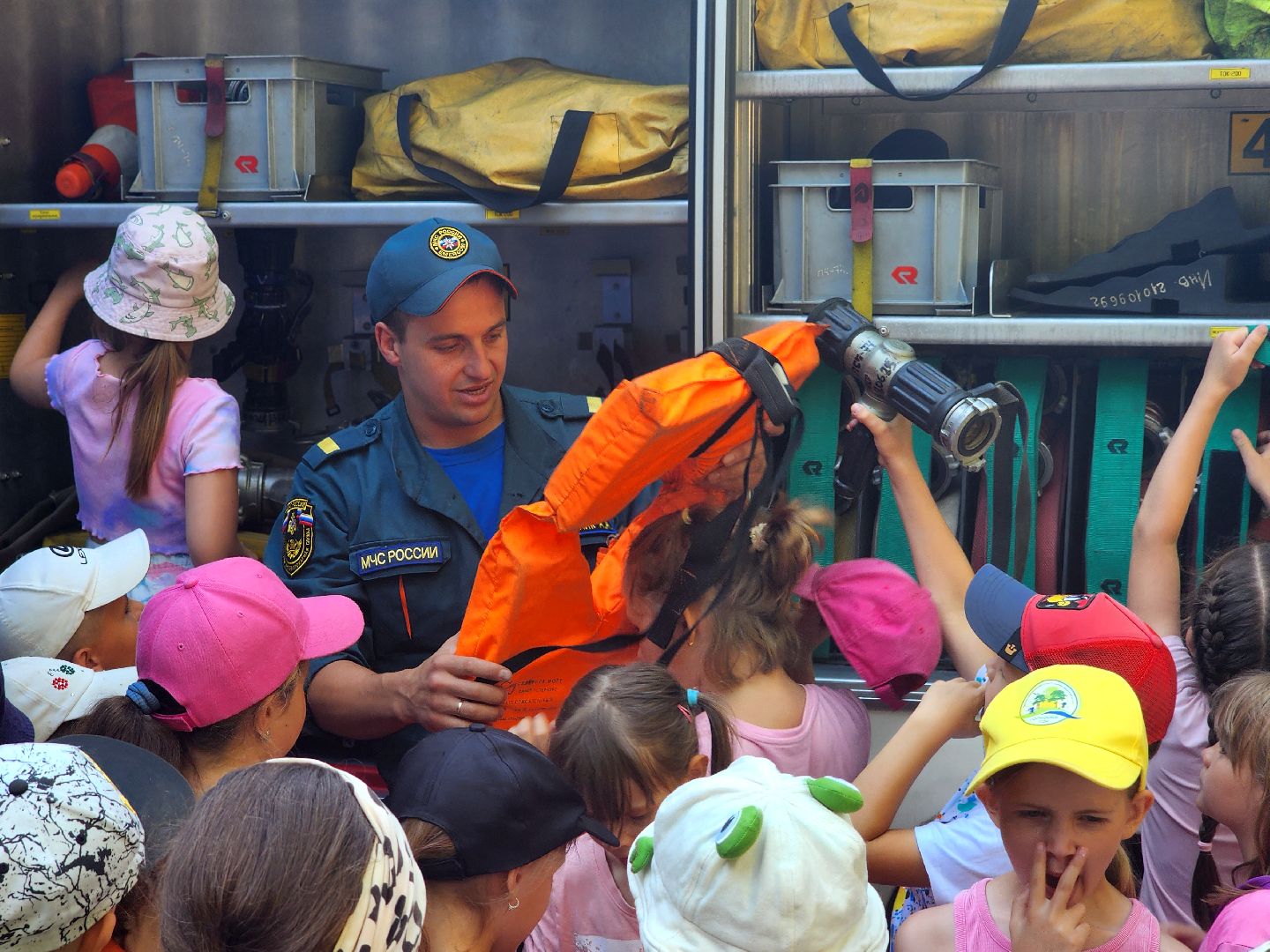 дубна, мчс россии, пожарная часть, летний лагерь,