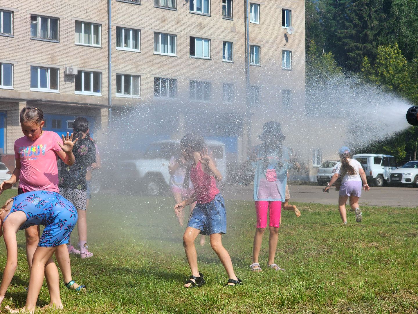 дубна, мчс россии, пожарная часть, летний лагерь,