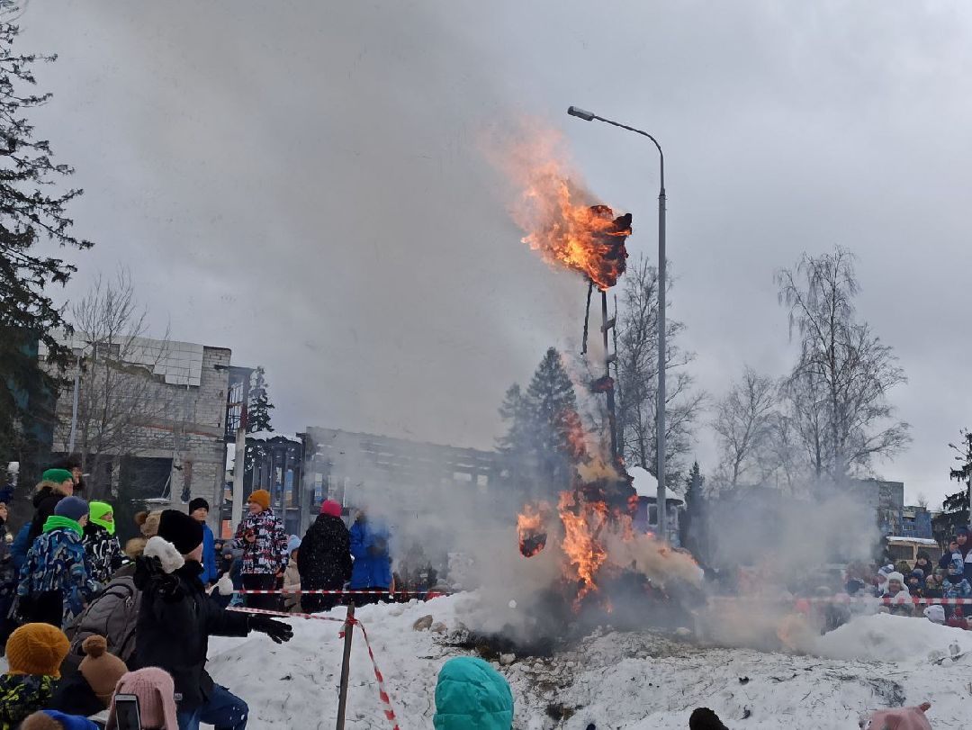 Краснознаменск, масленица