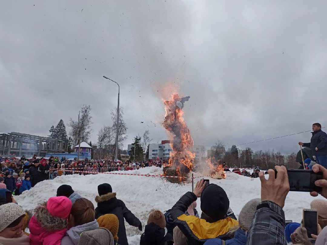 Краснознаменск, масленица