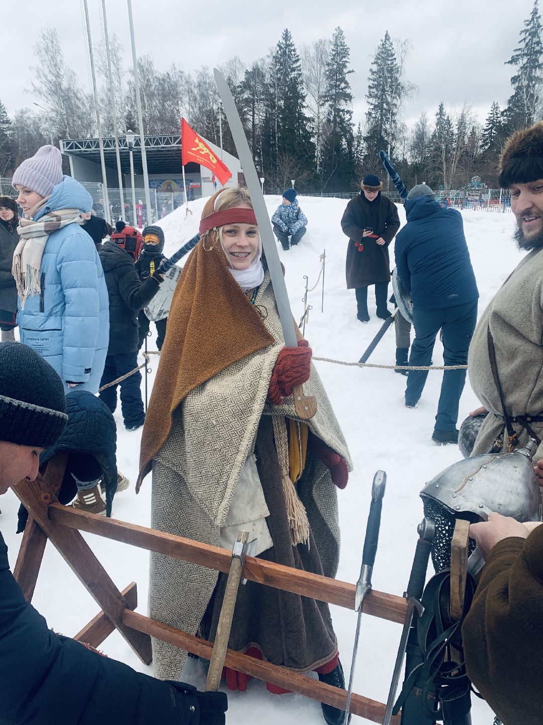 Краснознаменск, масленица