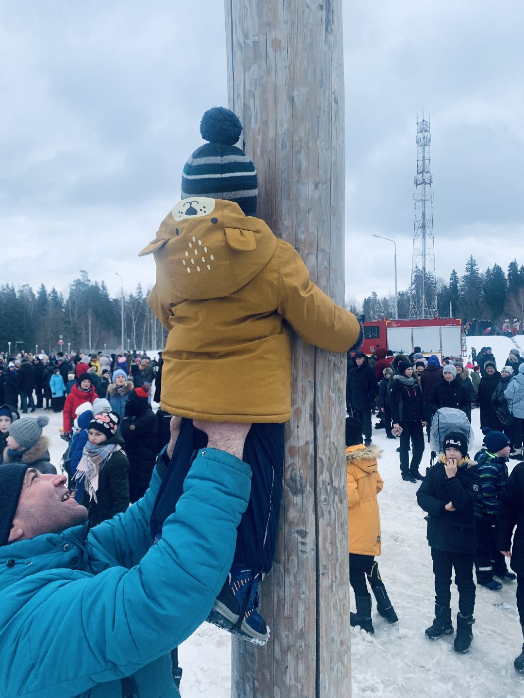 Краснознаменск, масленица