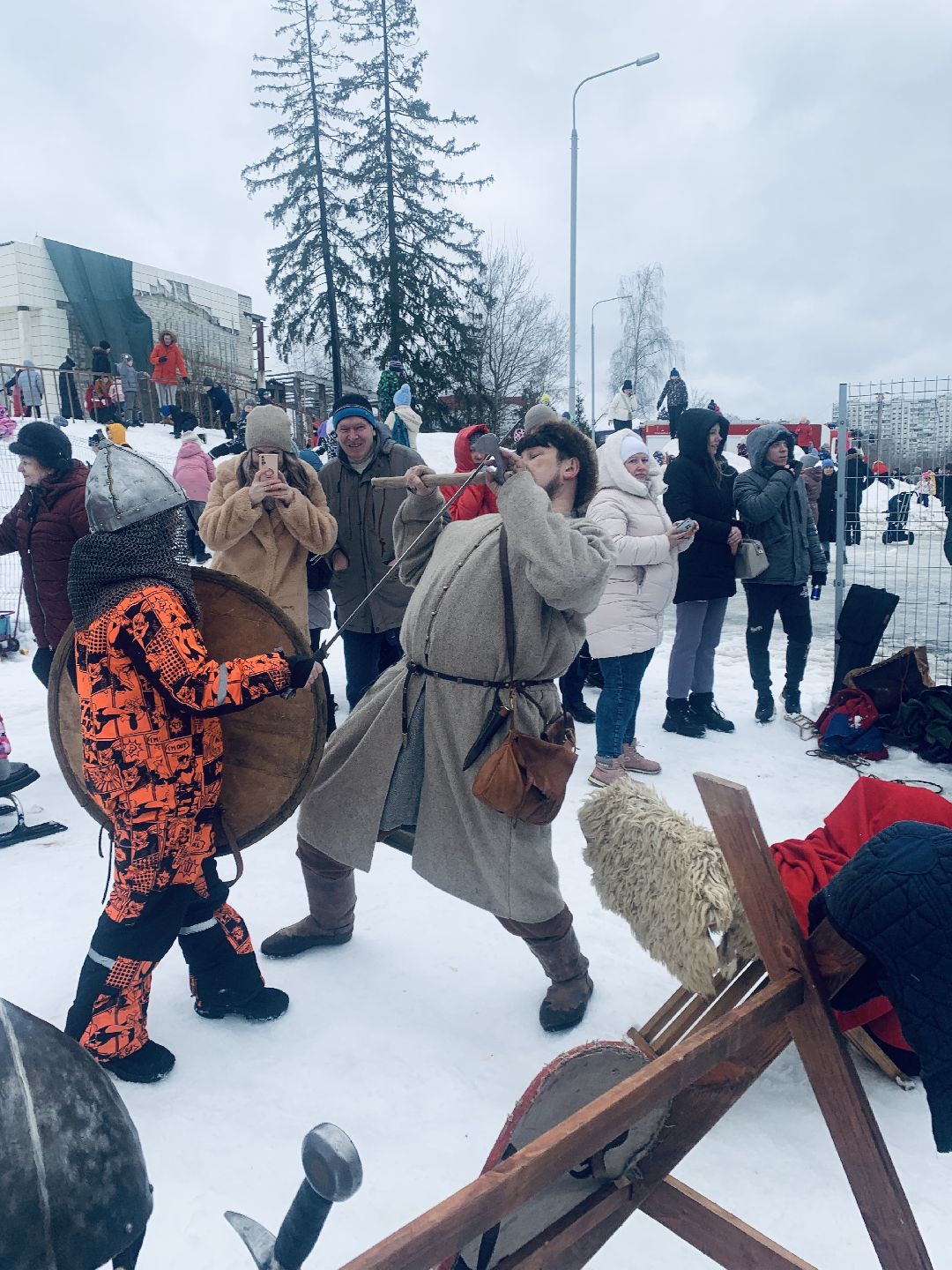 Краснознаменск, масленица