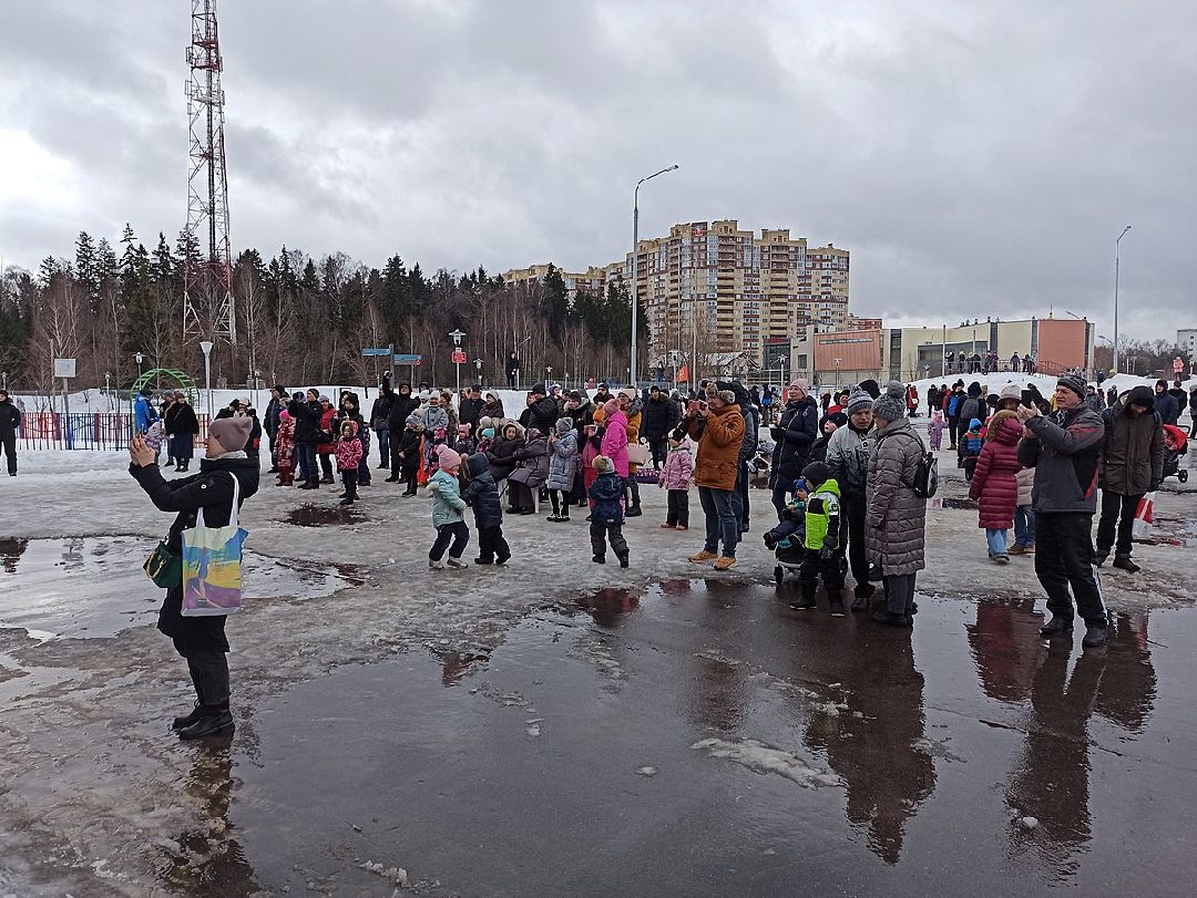 Краснознаменск, масленица