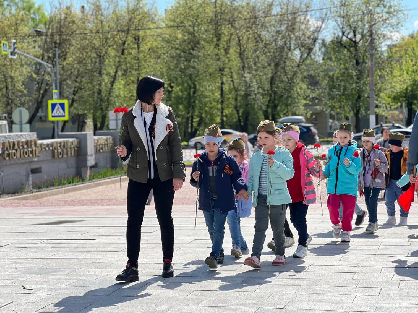 Подольск, Подольские курсанты, мемориал, День Победы