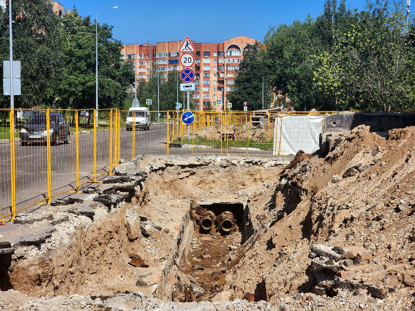 дубна, теплосеть, жкх, замена труб, замена теплотрассы,