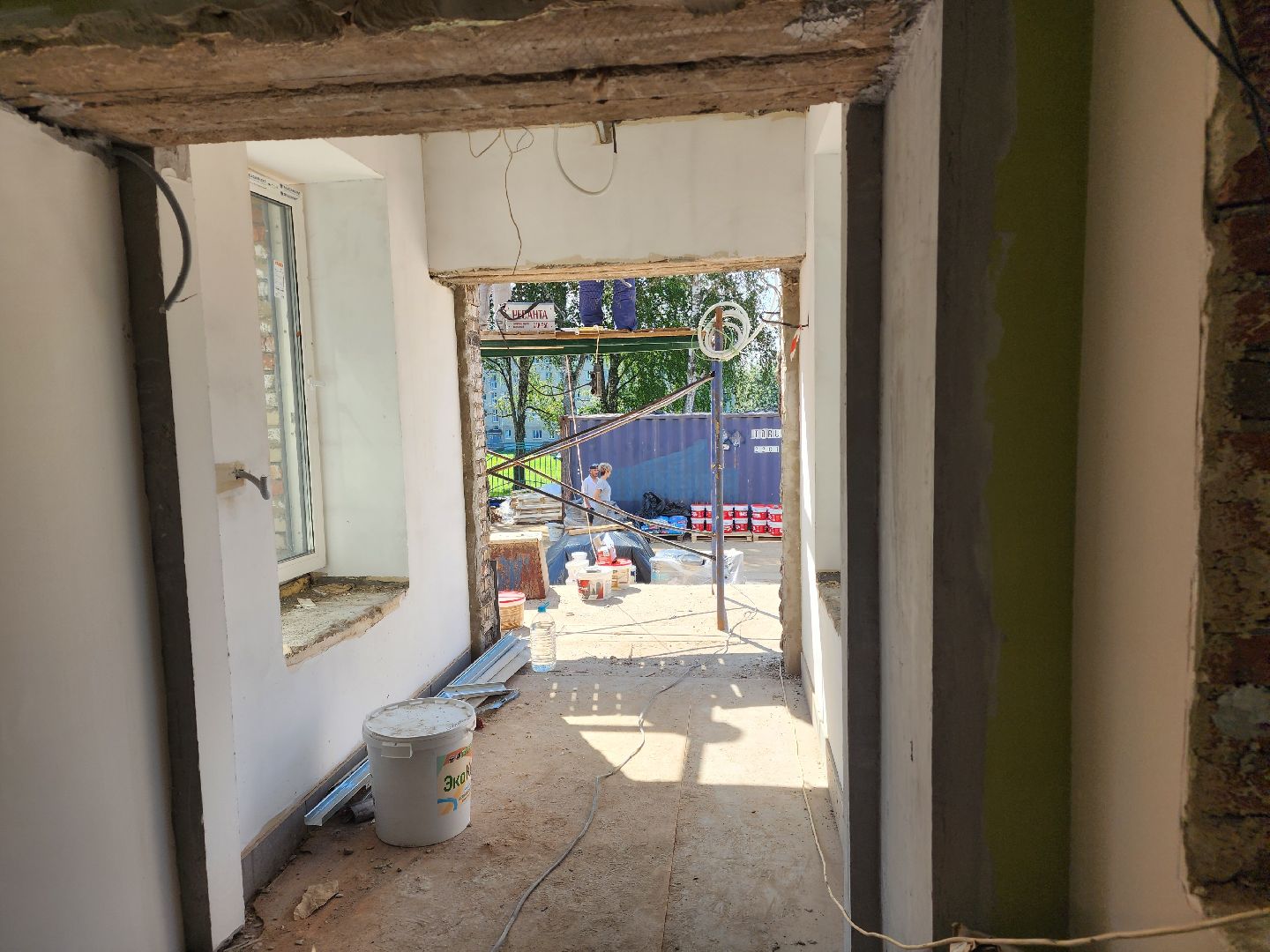 школа 8 пересвет, капитальный  ремонт, средняя школа 8, 1 сентября, замена инженерных сетей, замена кровли, утепление фасада, спортплощадка,