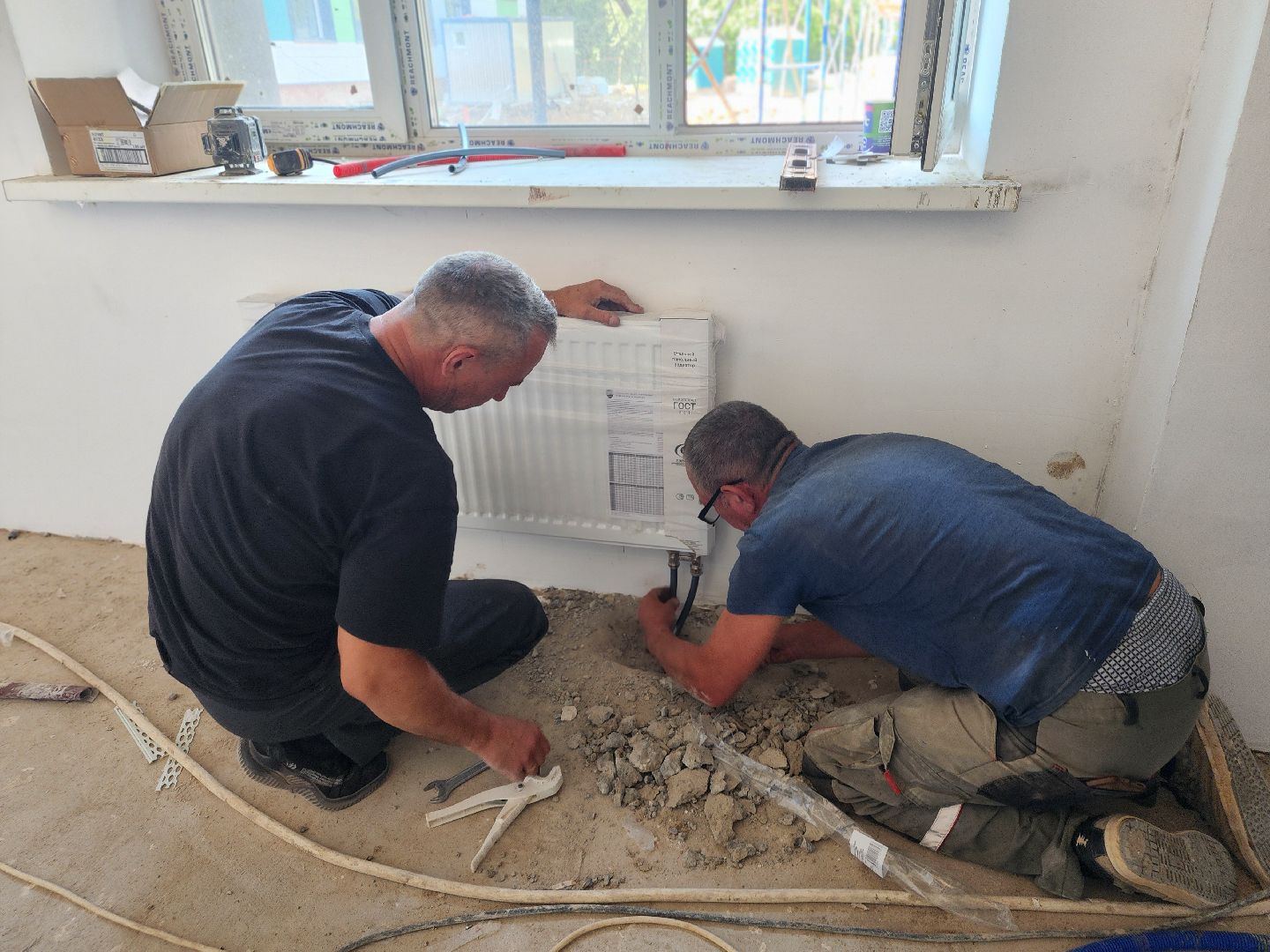 школа 8 пересвет, капитальный  ремонт, средняя школа 8, 1 сентября, замена инженерных сетей, замена кровли, утепление фасада, спортплощадка,