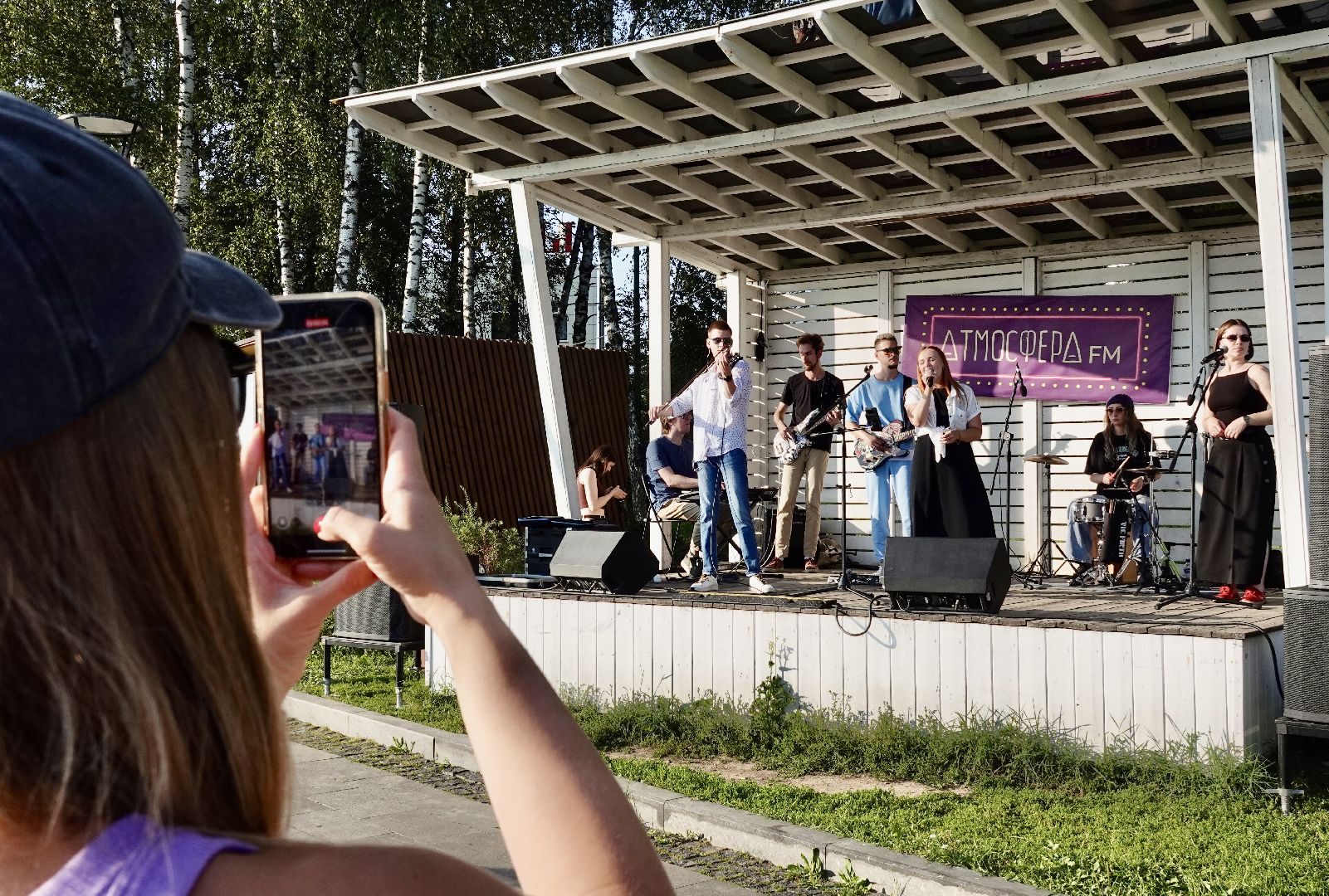 музыка, творчество , сергиево-посадский городской округ, сергиев посад, пешеходная зона , дорога к храму, атмосфера фм , культура , молодежь ,