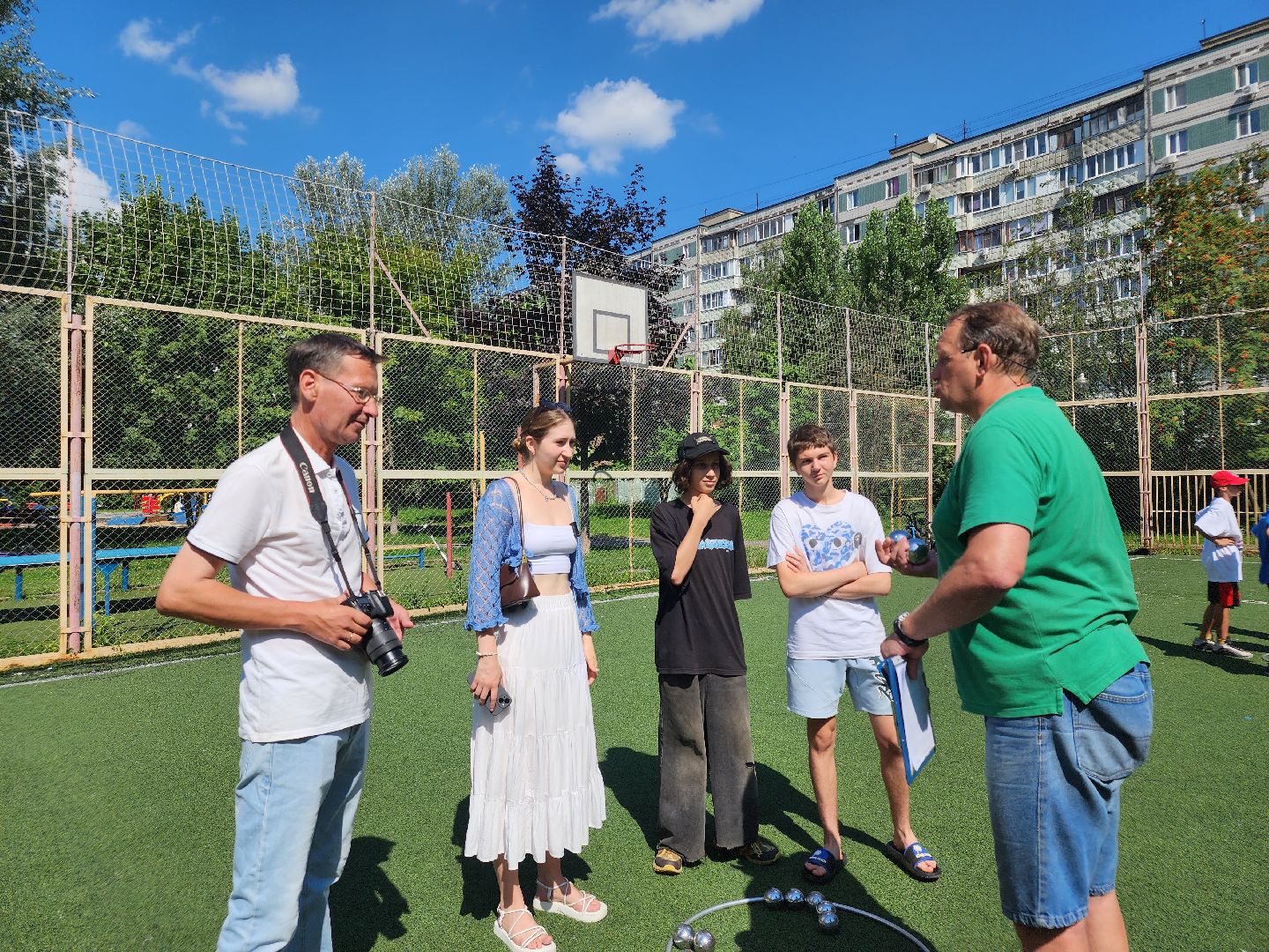 спорт, петанк, Мытищи ,