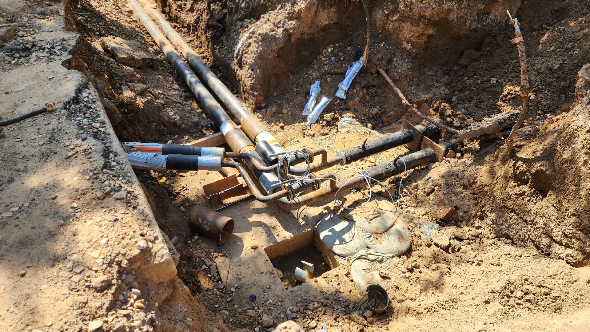 солнечногорск, микрорайон поварово, капремонт теплосети, жкх,