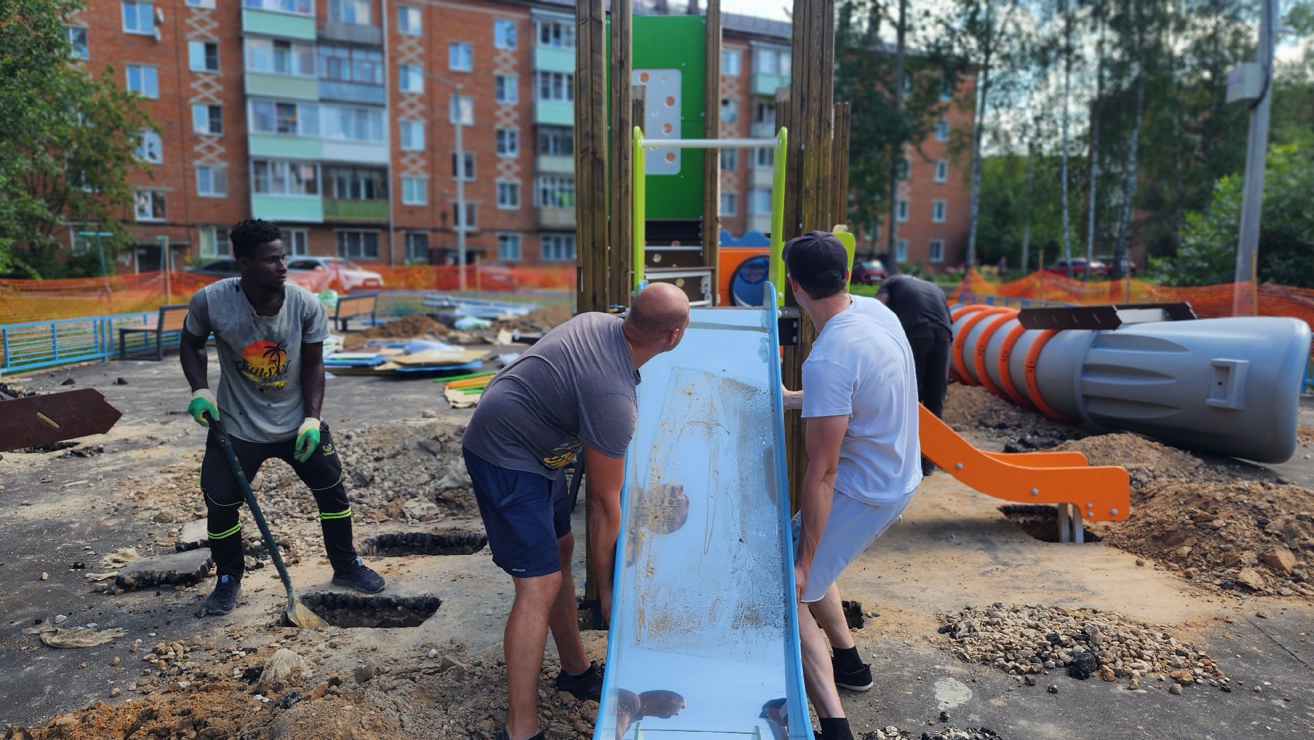 волоколамск, благоустройсво, детская  площадка,