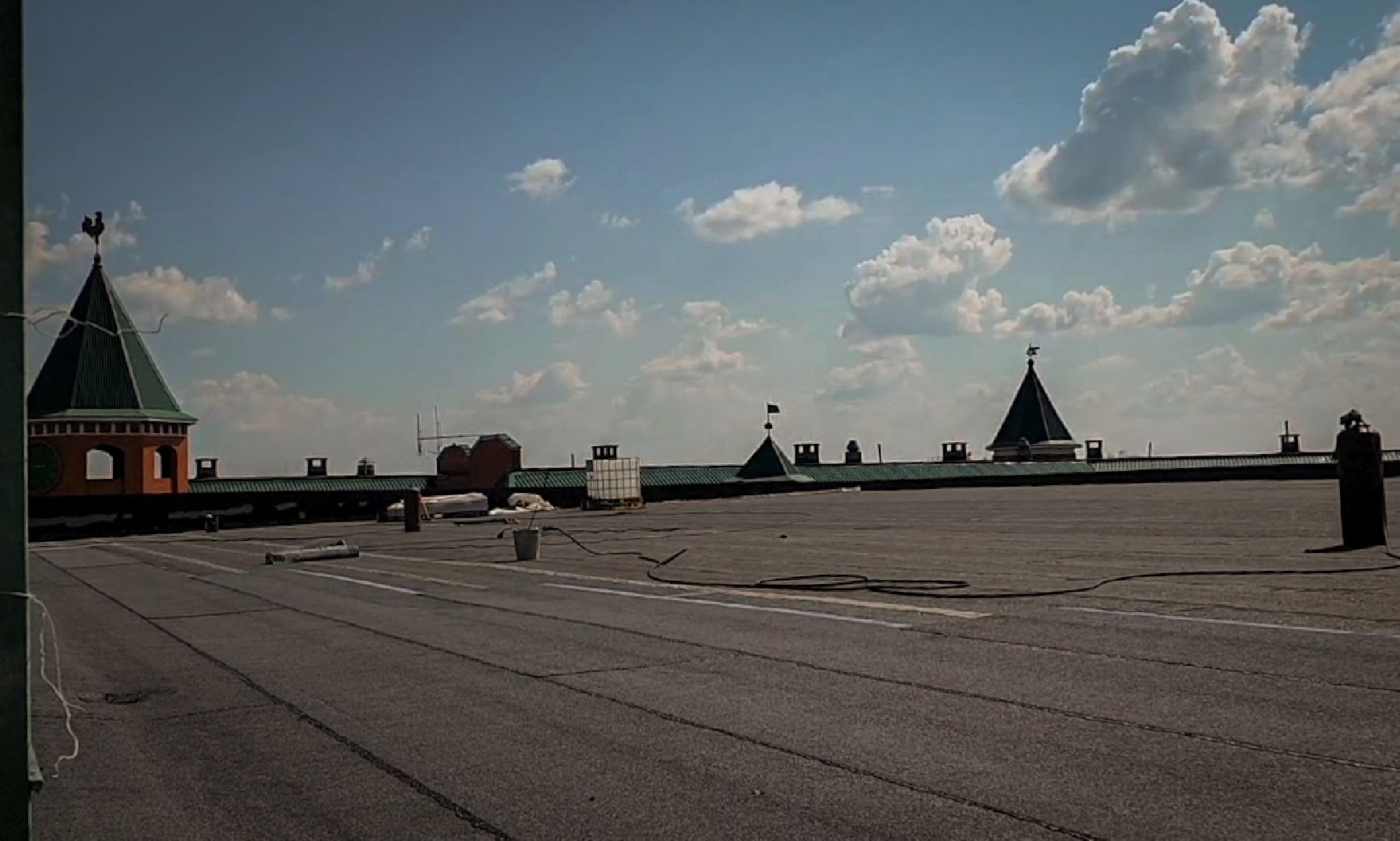 бронницы, ремонт крыши гимназии, ремонт кровли гимназии в бронницах,