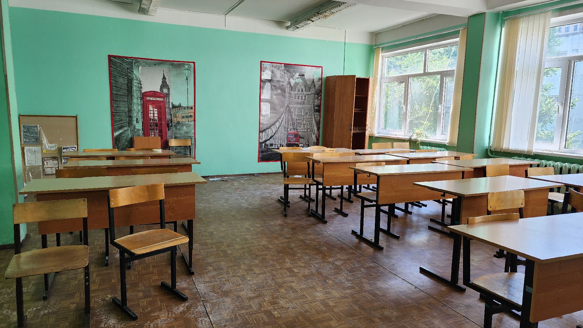 Ремонт школы , капитальный  ремонт, Лобня, Школа 2,