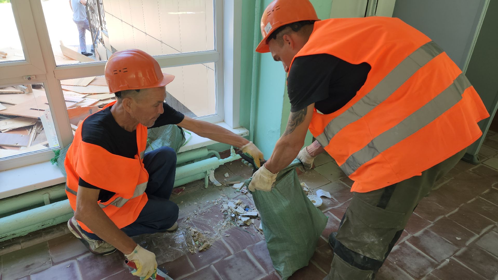 Ремонт школы , капитальный  ремонт, Лобня, Школа 2,