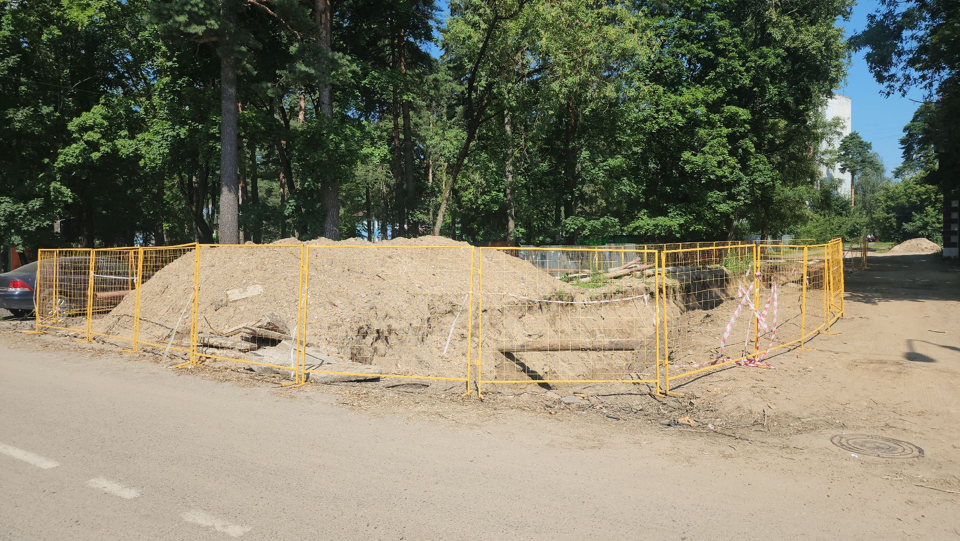 щёлково, замена труб,  реконструкция теплотрассы, монино,