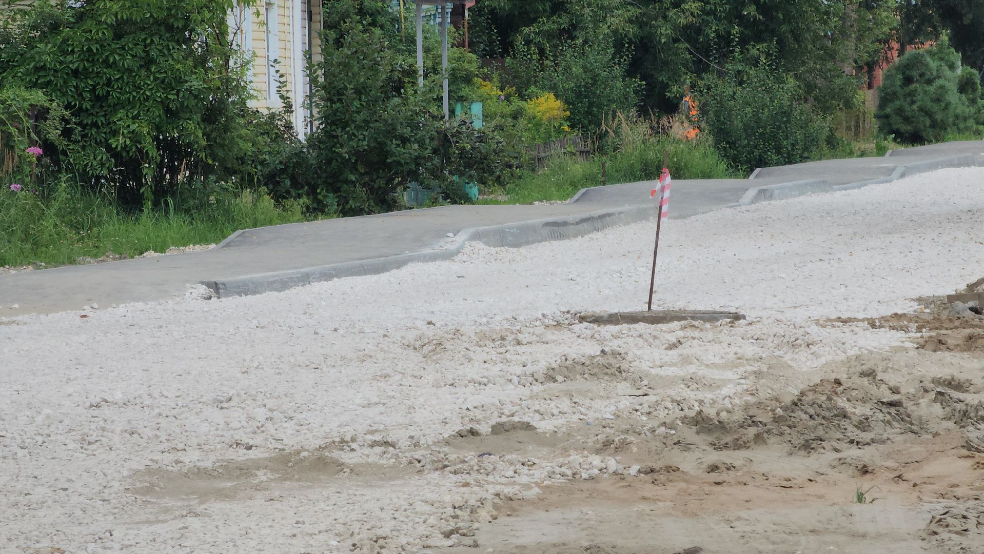 павловский посад ,  строительство , дорога,