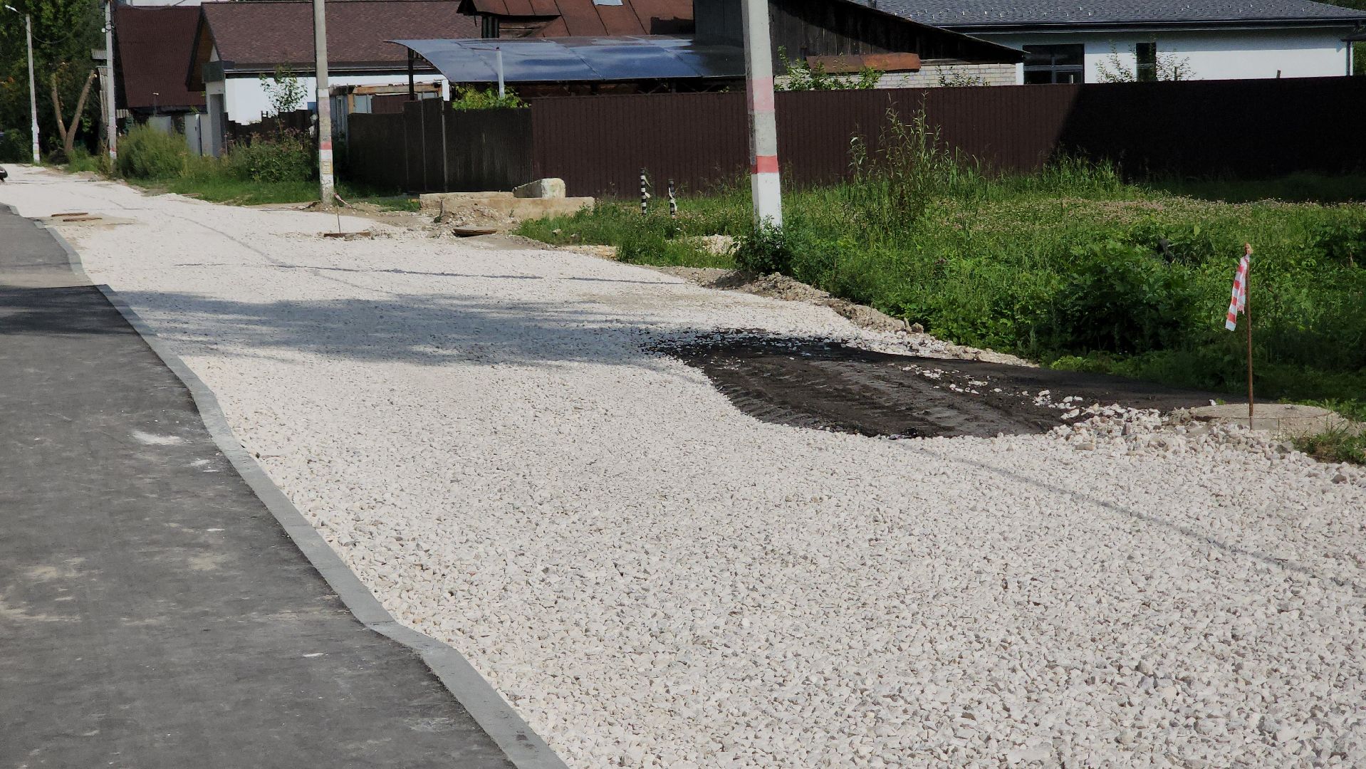 павловский посад ,  строительство , дорога,